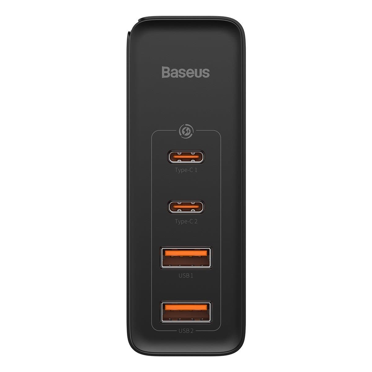 

Ładowarka sieciowa Baseus GaN2 Pro, 2x USB + 2x USB-C, 100W, EU (czarna)