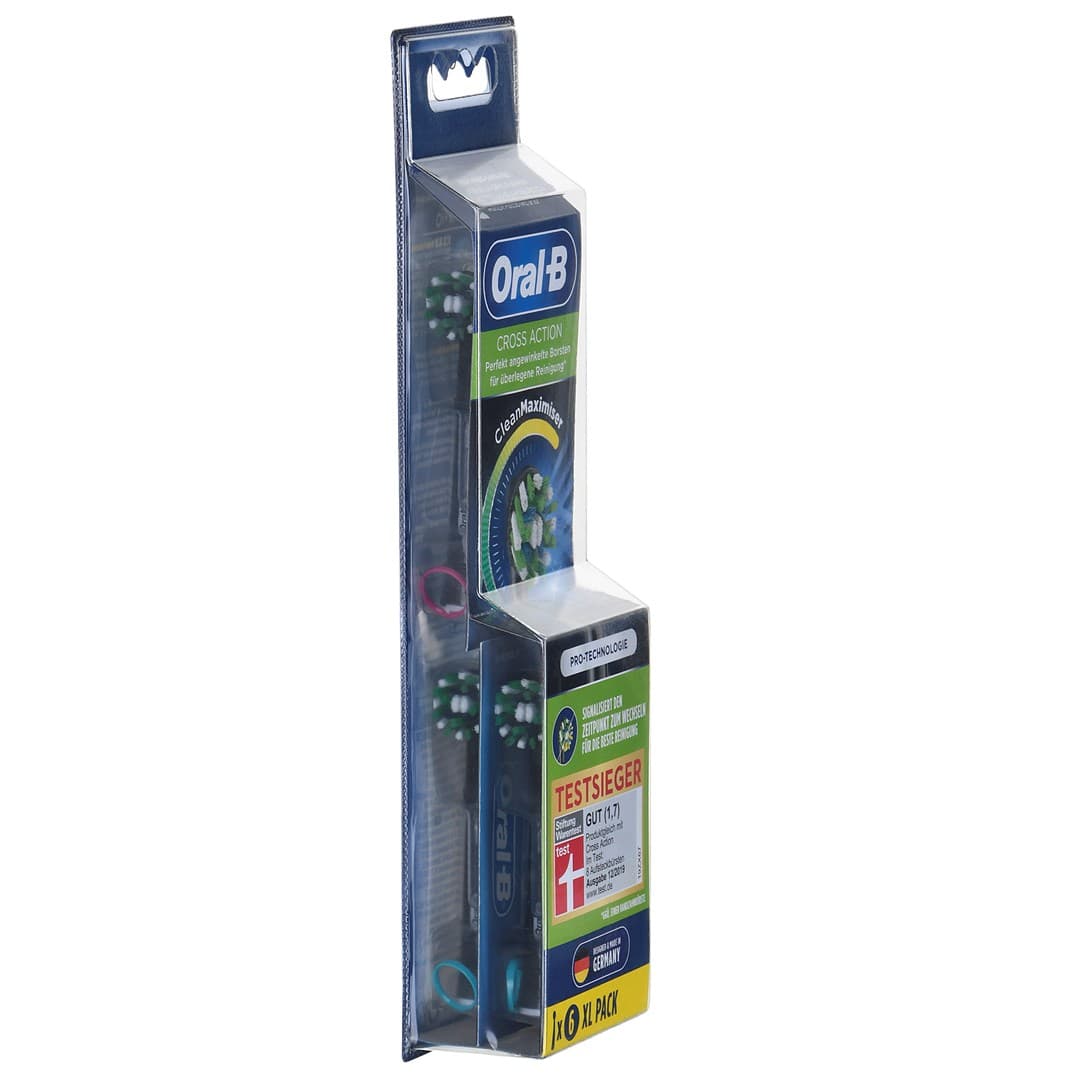 

Końcówki Oral-B CrossAction CleanMaximiser BE 6 szt