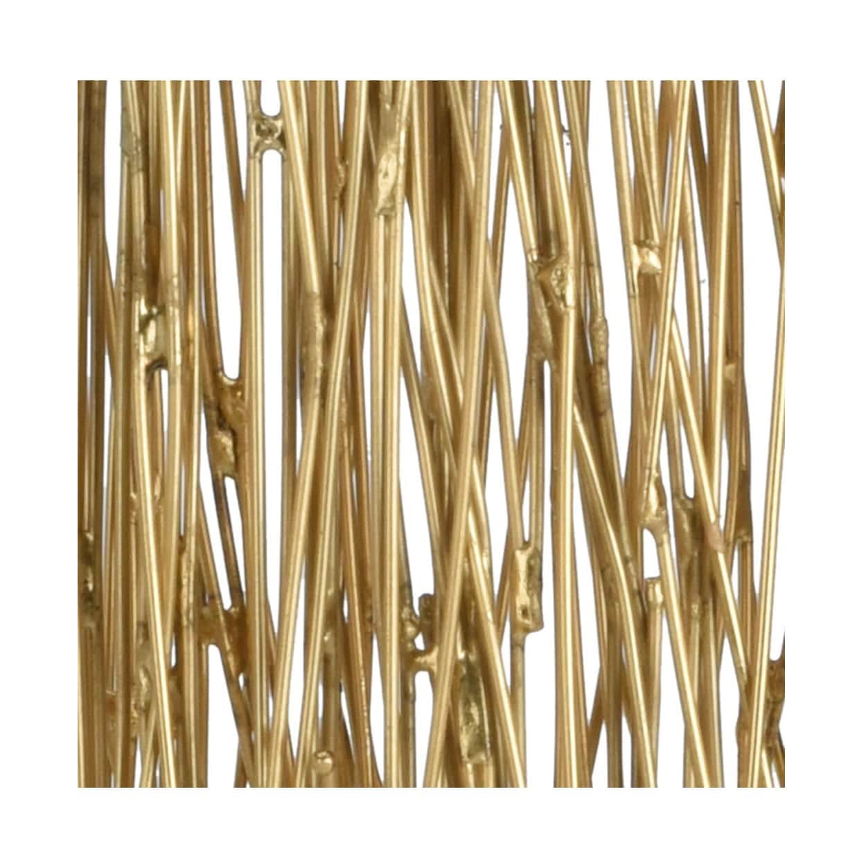 

Designerski złoty lampion 10x13 cm