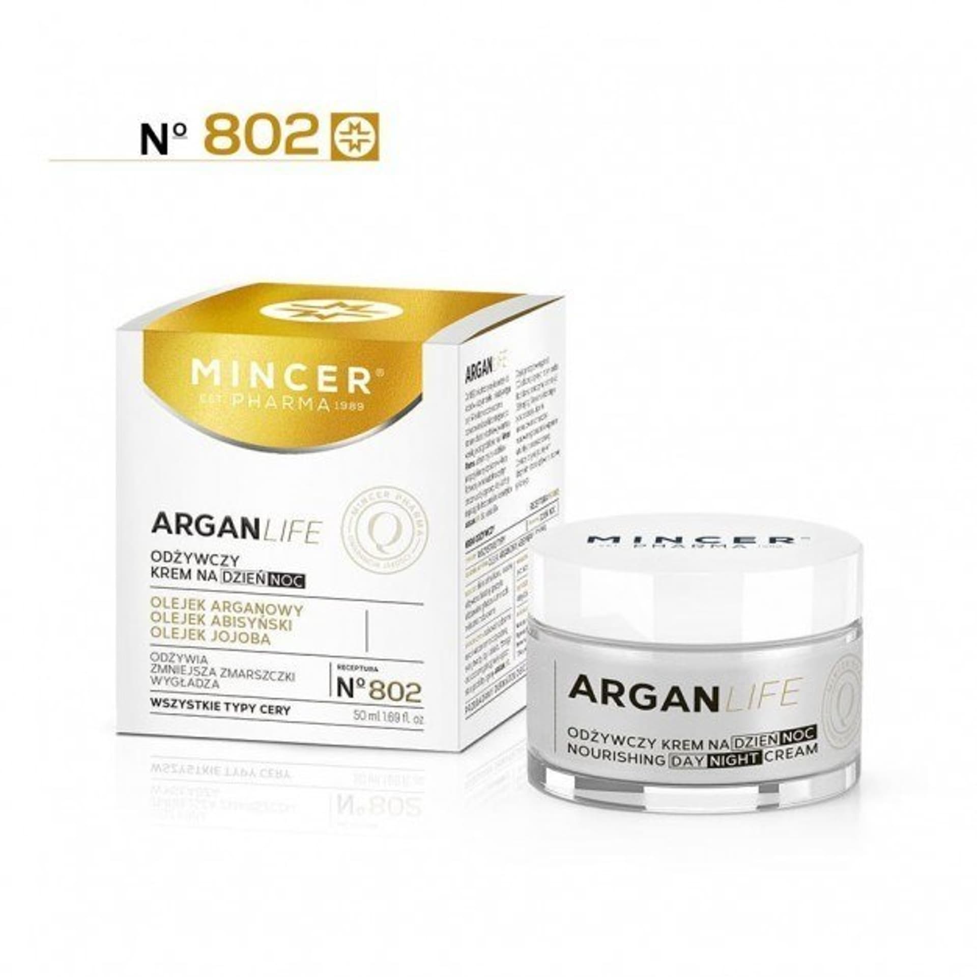 

Mincer Argan Life Odżywczy krem na noc 50ml
