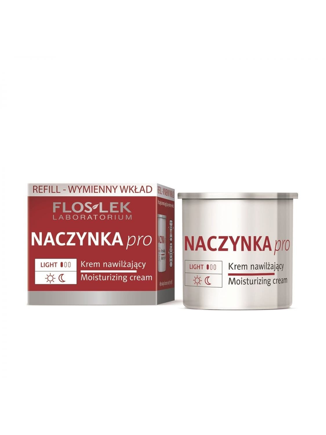 

Floslek Naczynka Pro Krem nawilżający na dzień i noc - wymienny wkład 50ml