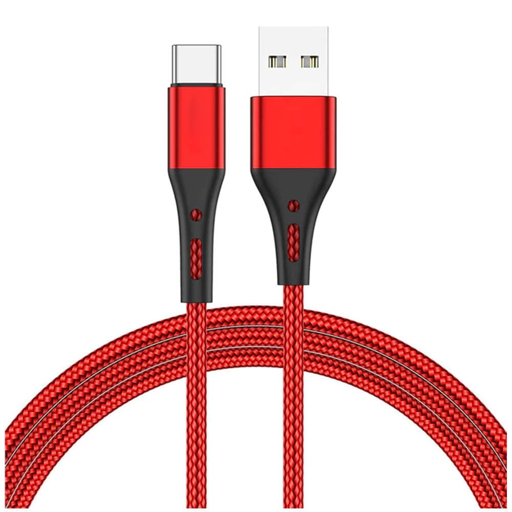 

Kabel Alogy przewód USB-A do USB-C Type C 3A 1m Czerwony