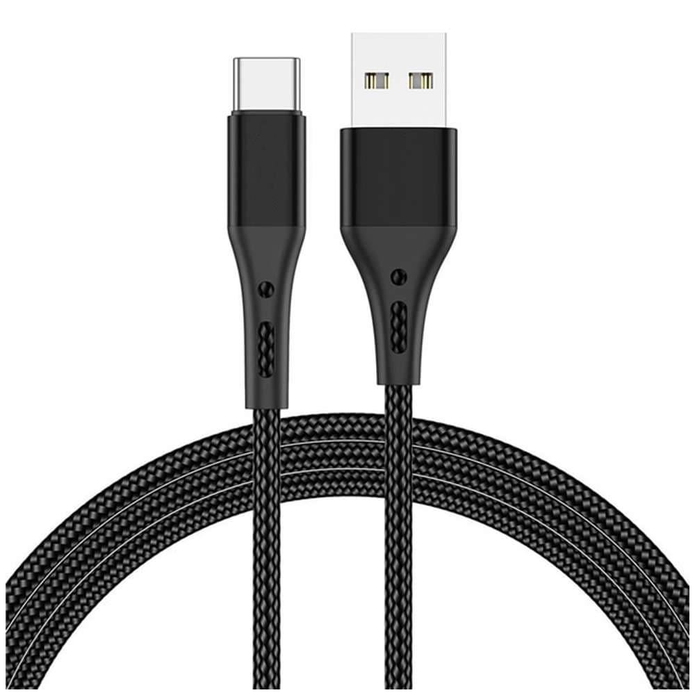 

Kabel Alogy przewód USB-A do USB-C Type C 3A 2m Czarny
