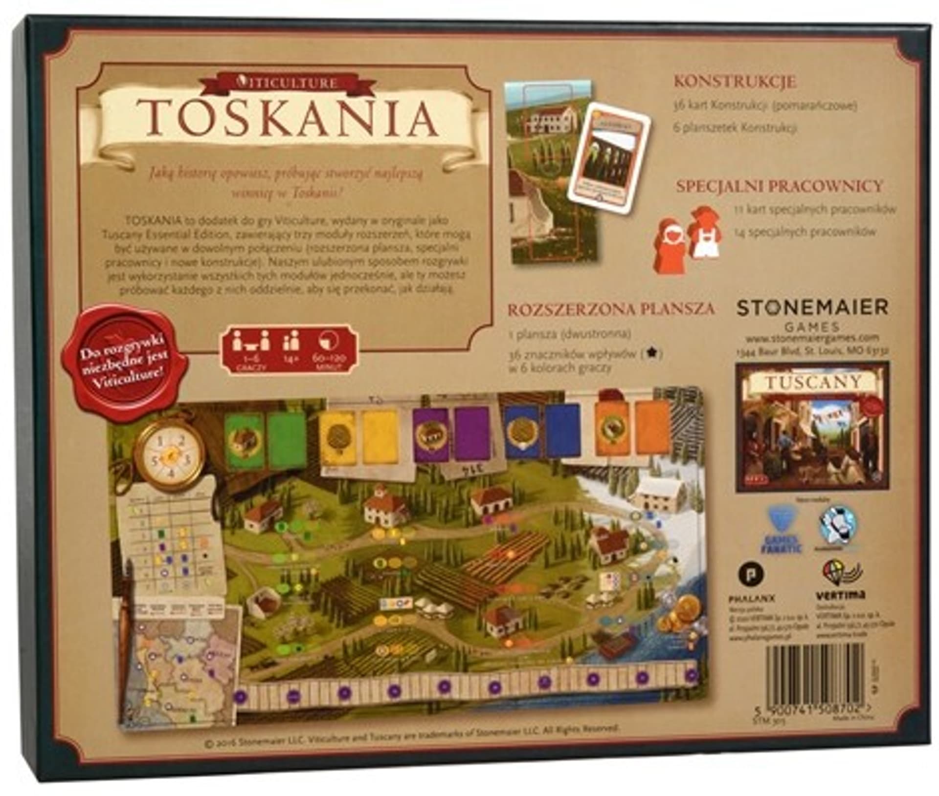 

GRA VITICULTURE: TOSKANIA dodatek PHALANX
