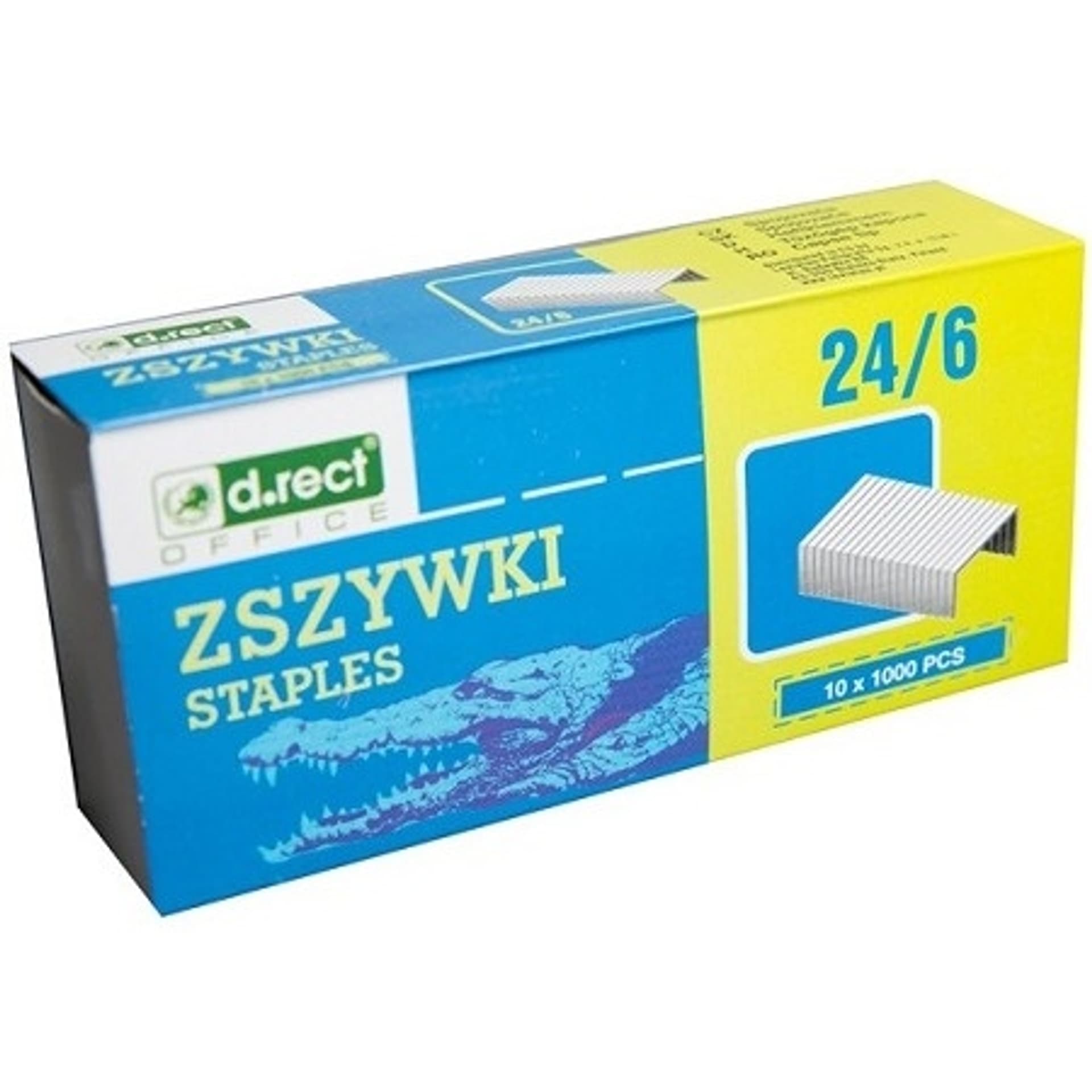 

Zszywki D.RECT 24/6 (1000) 360021 LEVIATAN, 1000) 360021 leviata