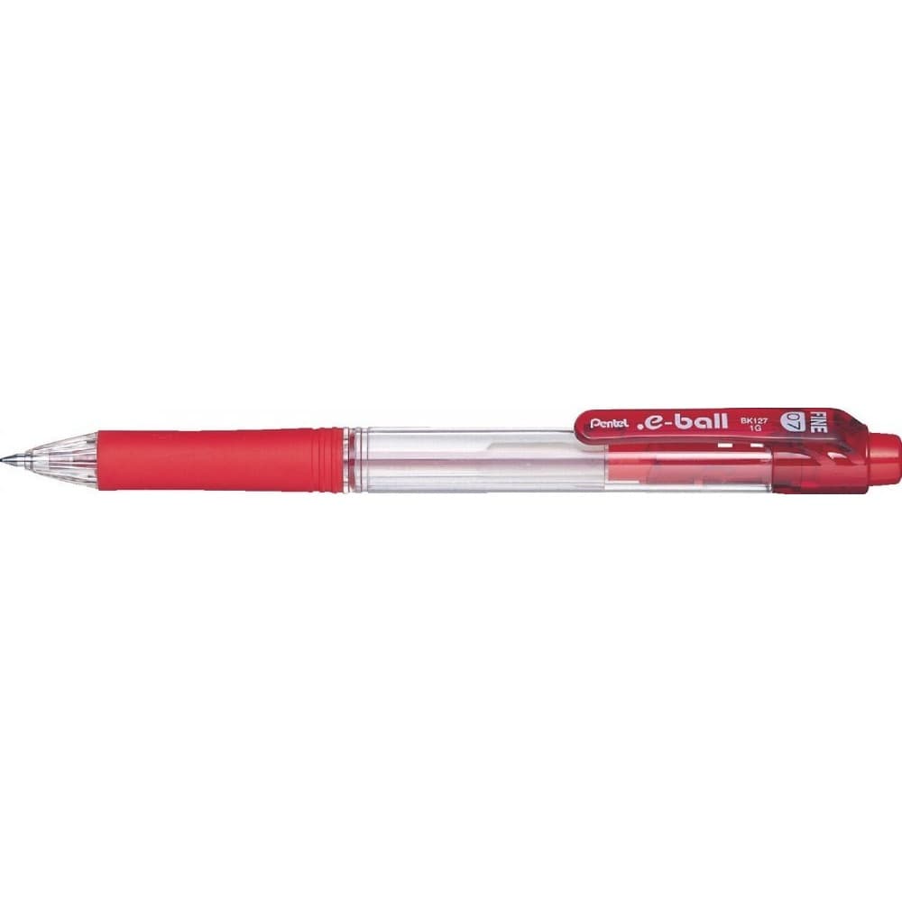 

Długopis automatyczny E-BALL czerwony BK-127B PENTEL