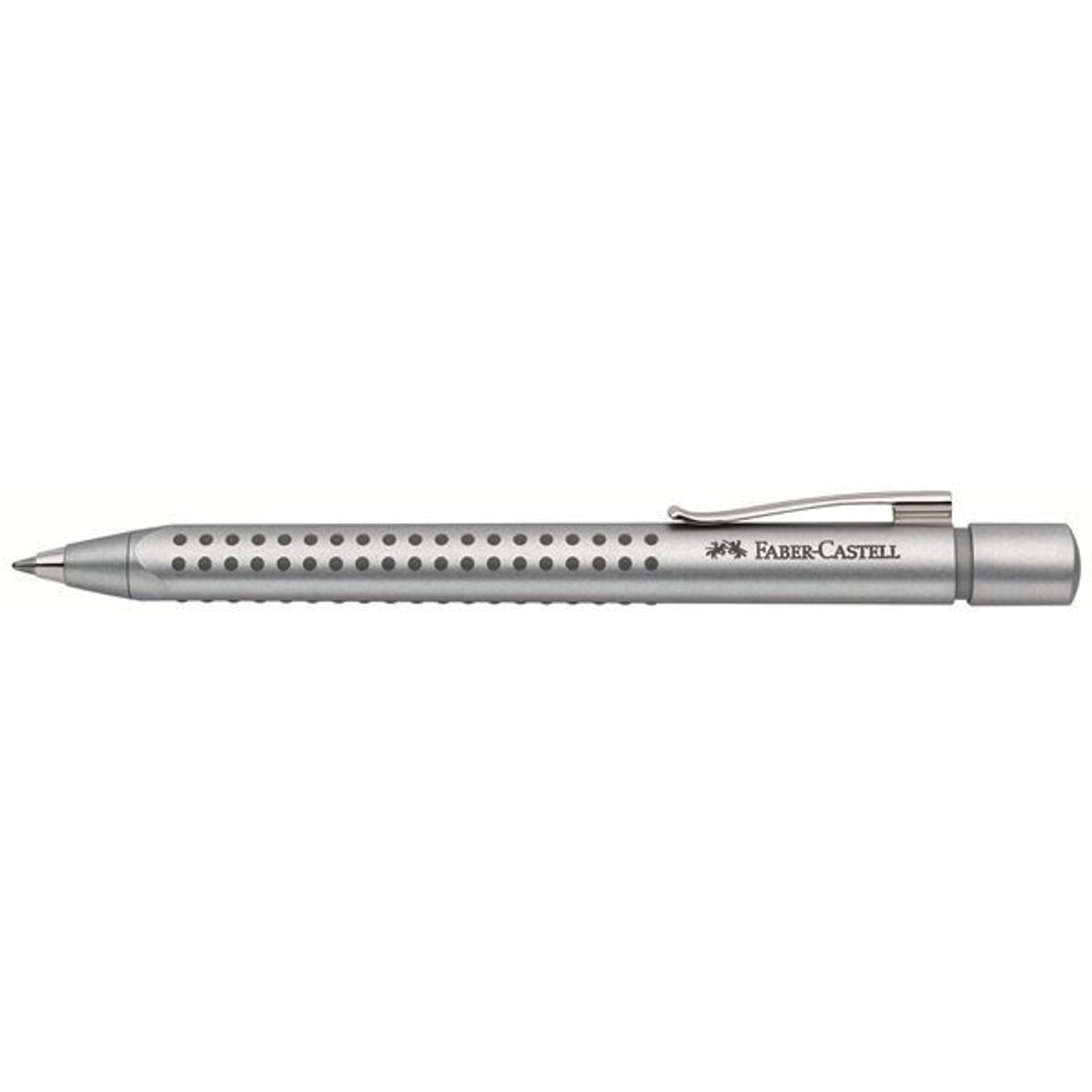 

Długopis GRIP 2011 srebrny FABER-CASTELL 144111 FC