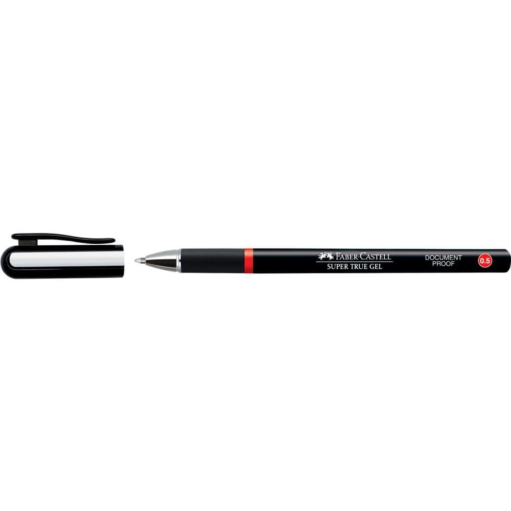 

Długopis SUPER TRUE GEL 0,5mm czerwony 549021 FABER-CASTELL
