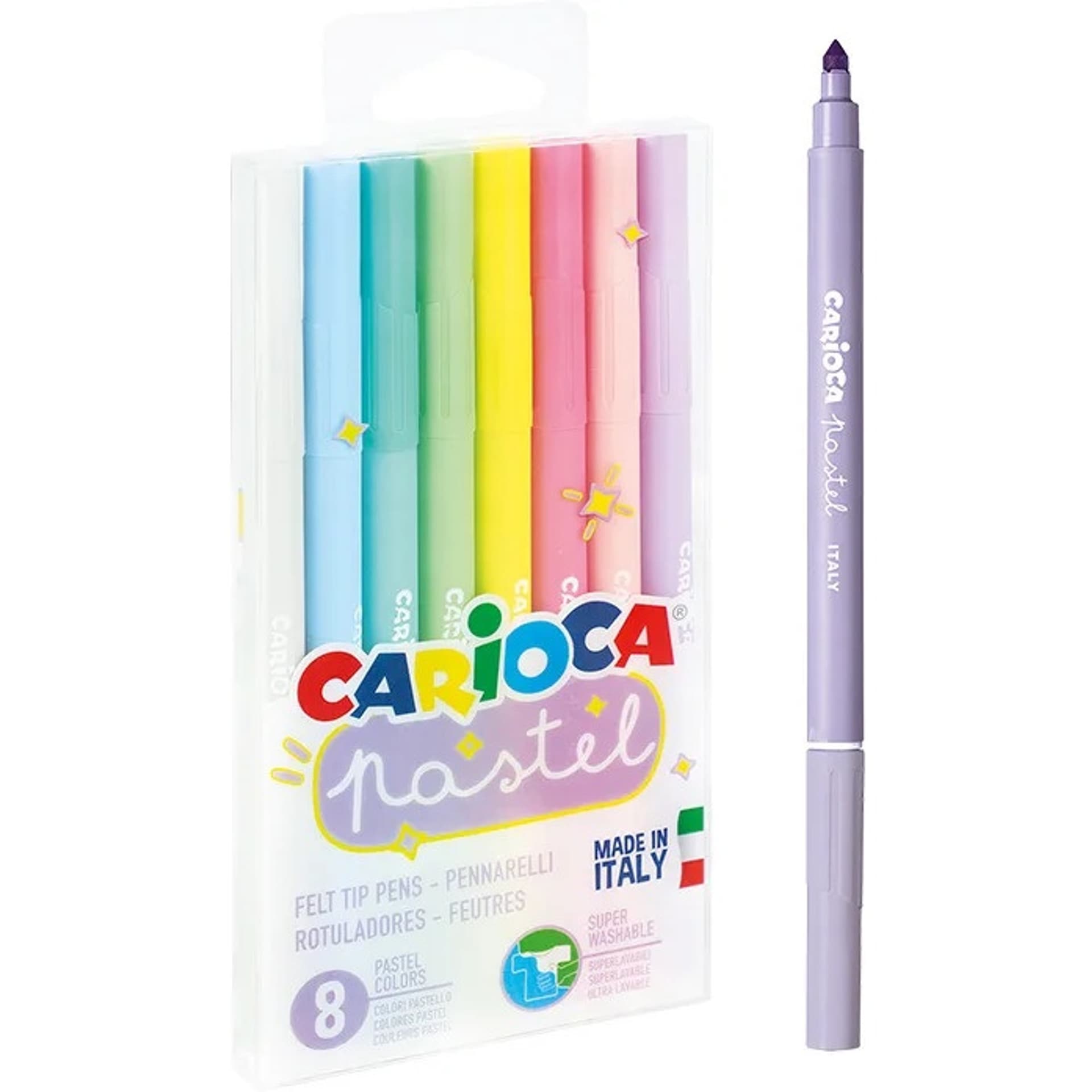 

Pisaki pastelowe CARIOCA 8kolorów 160-2228
