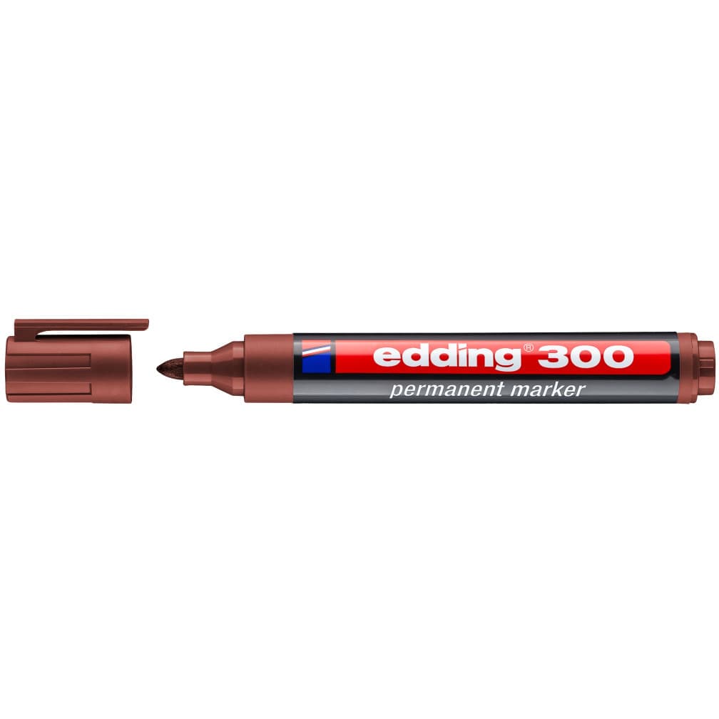 

Marker permanentny 300-7 brązowy okrągła końcówka 300/007/BR EDDING