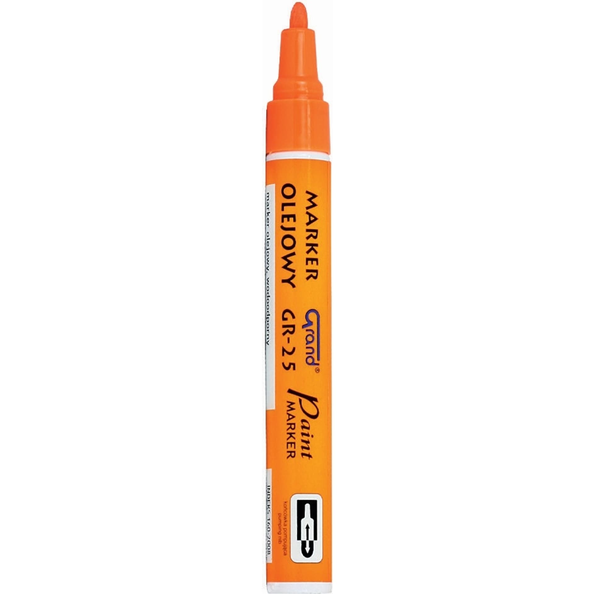 

Marker olejowy GR-25 pomarańczowy GRAND