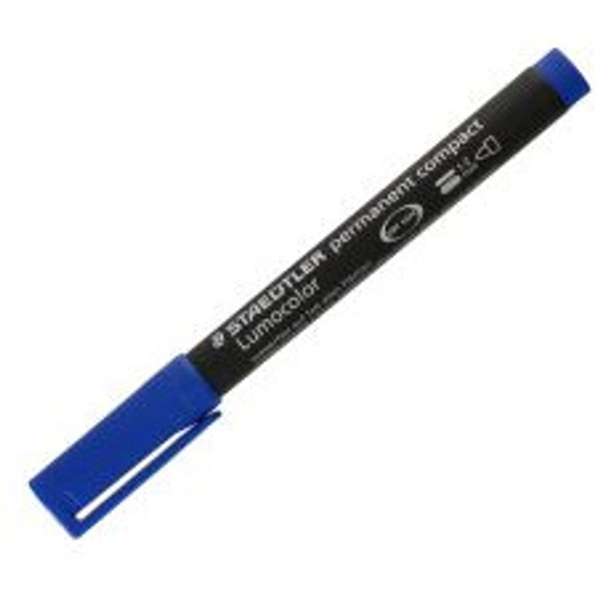 

Marker permanentny niebieski COMPACT