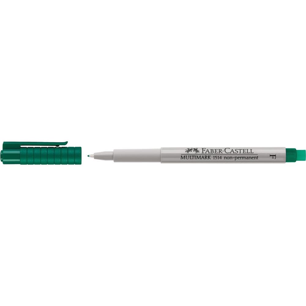 

Marker nopermanent OHP zielony F 0,6mm 151463 FABER CASTELL