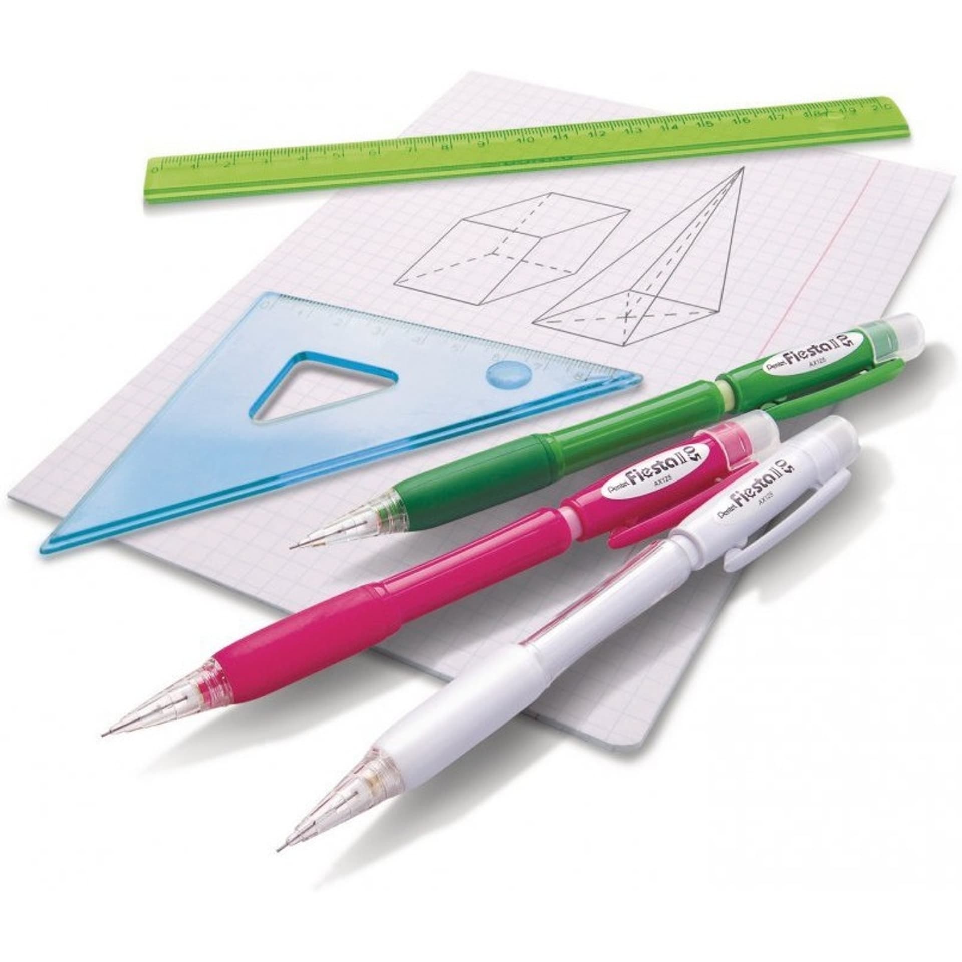 

Ołówek automatyczny 0.7mm FIESTA II niebieski AX-107/127C PENTEL