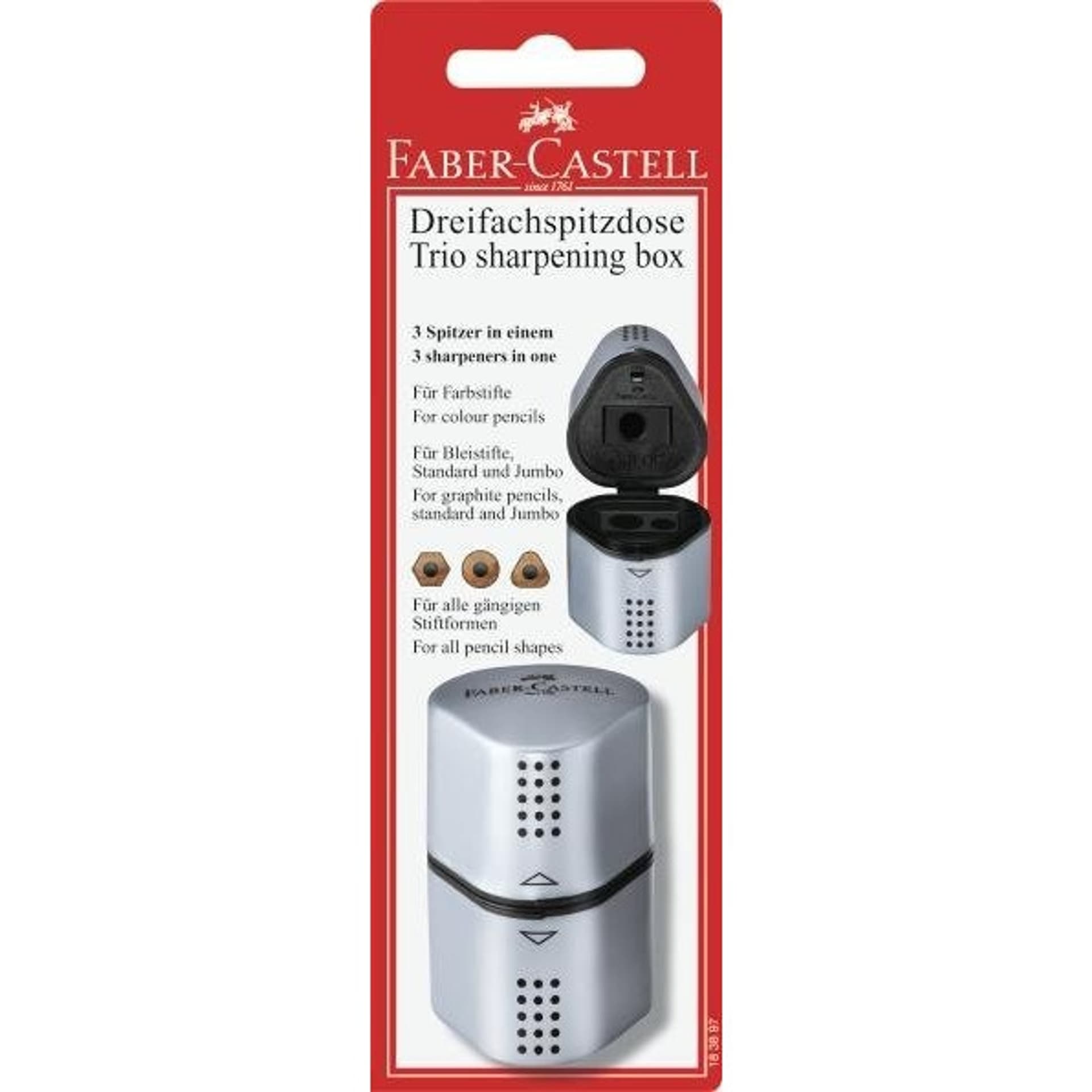 

Temperówka TRIO GRIP 2001 na blistrze 183897 FABER CASTELL