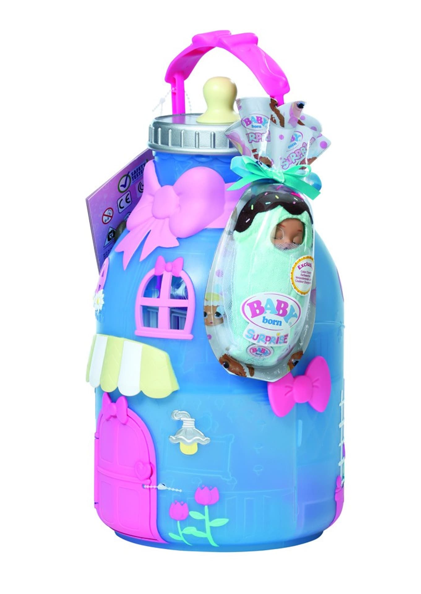

Zestaw Surprise Butelka z bobasem BABY BORN