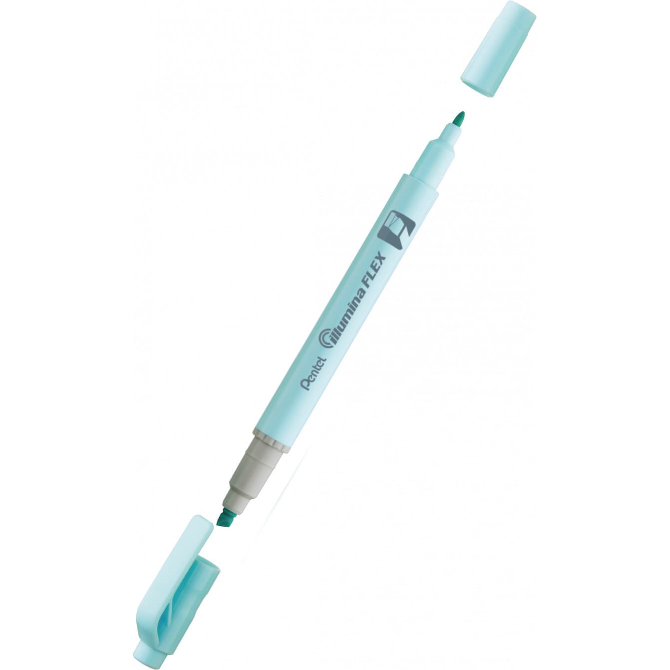 

Zakreślacz dwustronny błekitny pastelowy ILLUMINA FLEX SLW11P-SE PENTEL
