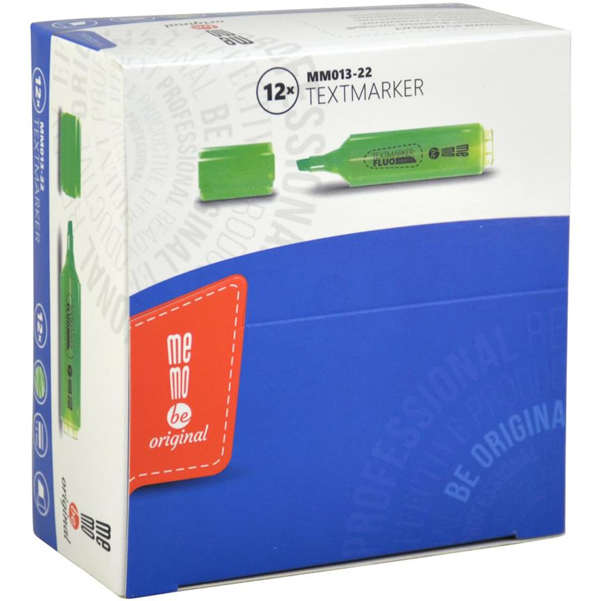 

Zakreślacz MEMOBE neon zielony MM013-22