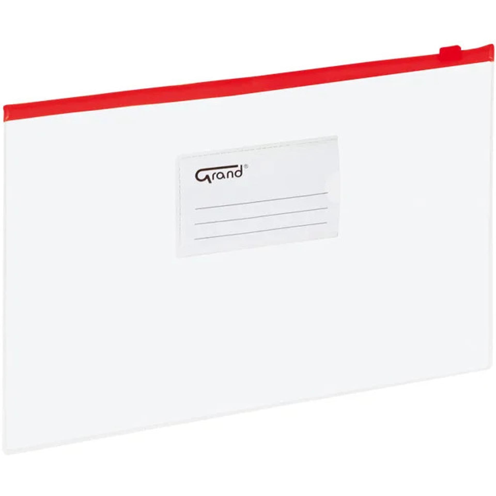 

Koperta foliowa A4 na suwak EC009B czarwona 120-1462 GRAND