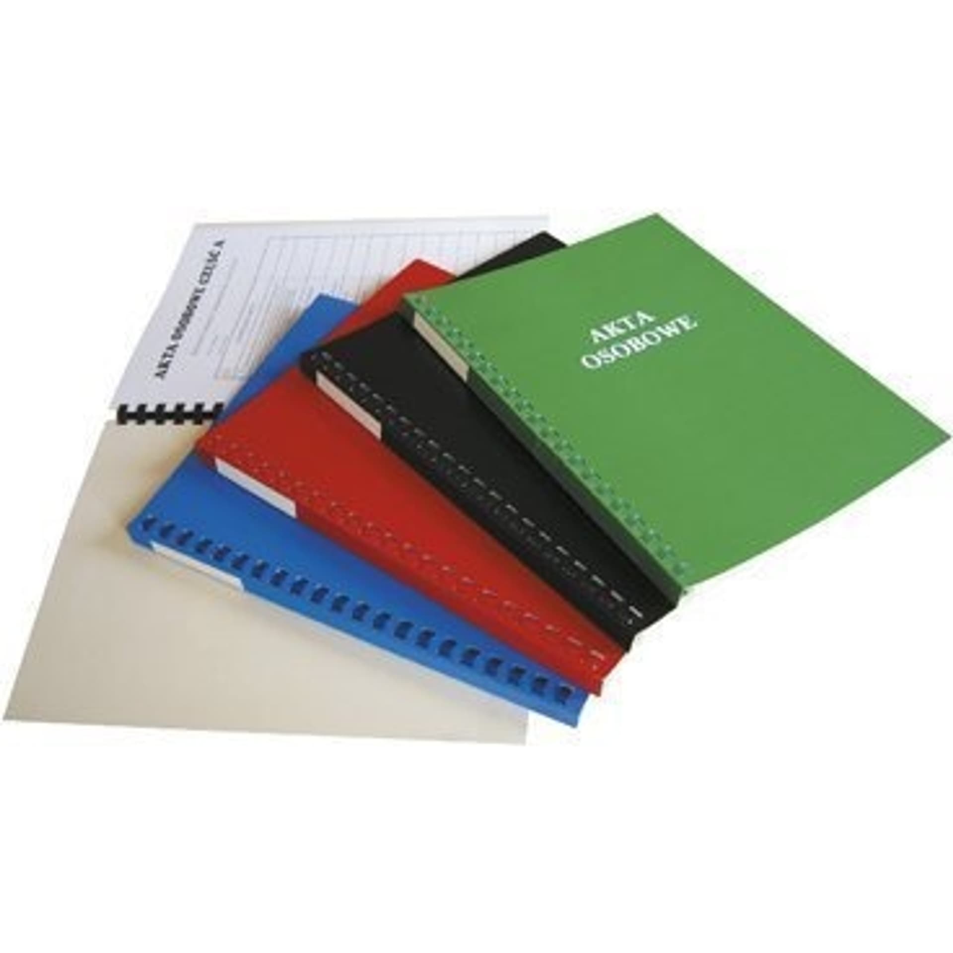 

Teczka akt osobowych WARTA binda zewnętrzna zielona zadrukowana 1824-339-080