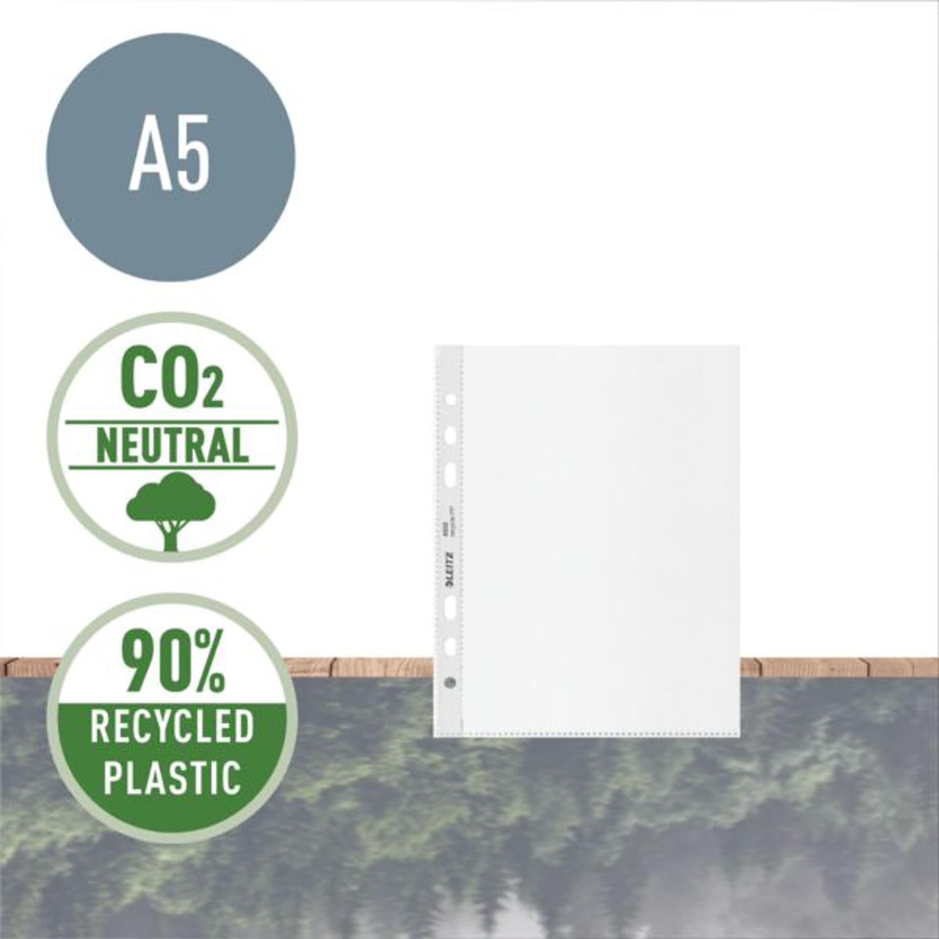 

Koszulka Recycle A5 PP 100 mic. opakowanie 25 sztuk 40020003 LEITZ
