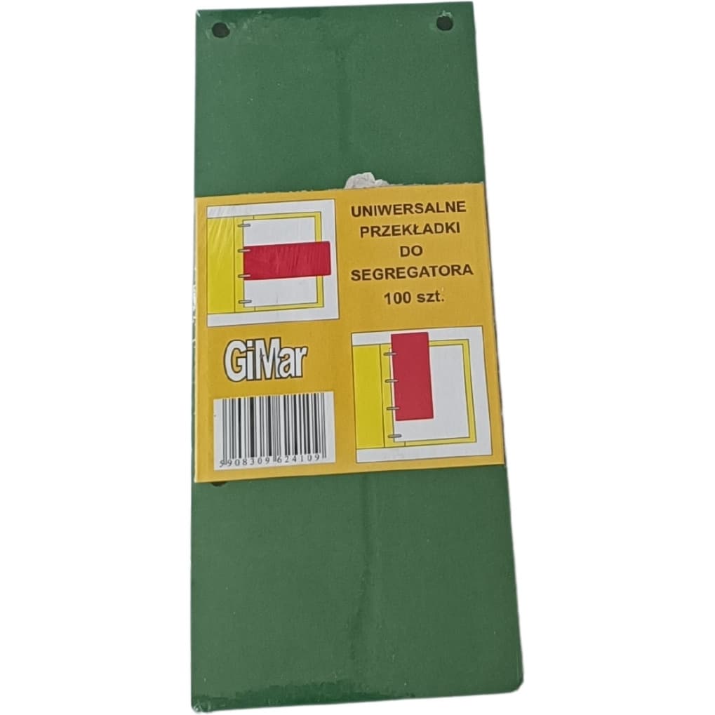 

Przekładki 98x240 wąskie(100) c.zielone GIMAR, 100) c.zielone gima