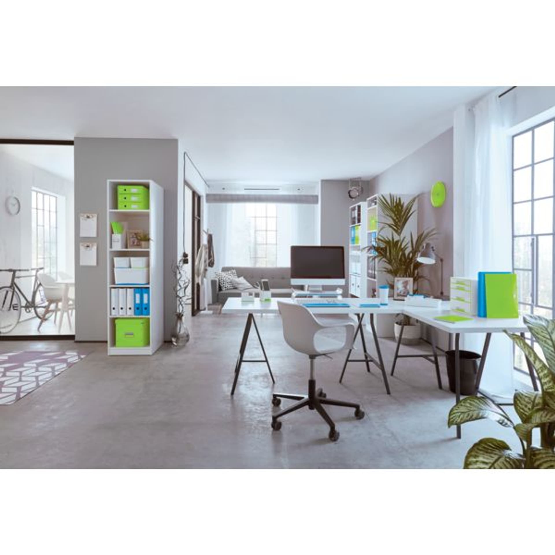 

Pudełko do przechowywania Click&Store A5 zielone 160x220x282mm 60430054 LEITZ
