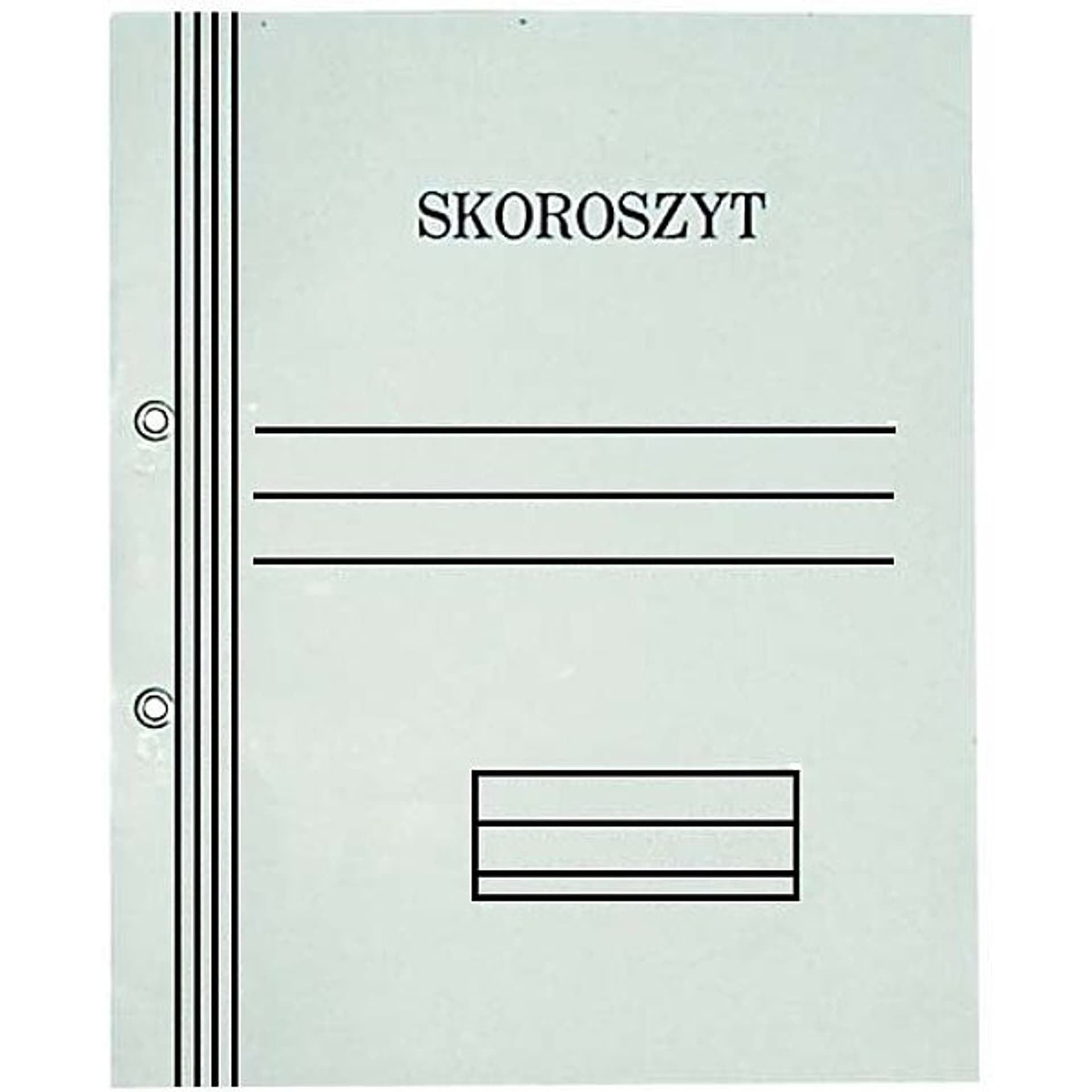 

Skoroszyt oczkowy biały A4 pełny 350g 50szt. KIEL-TECH