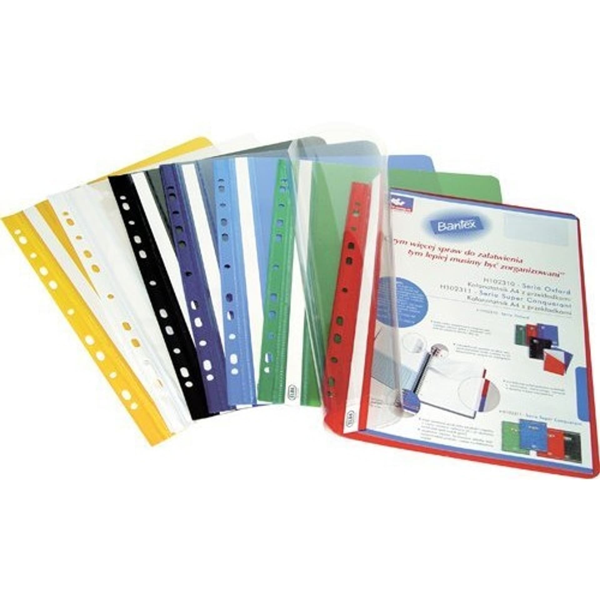 

Skoroszyt A4 PVC wpinany zielony 100550309 BANTEX