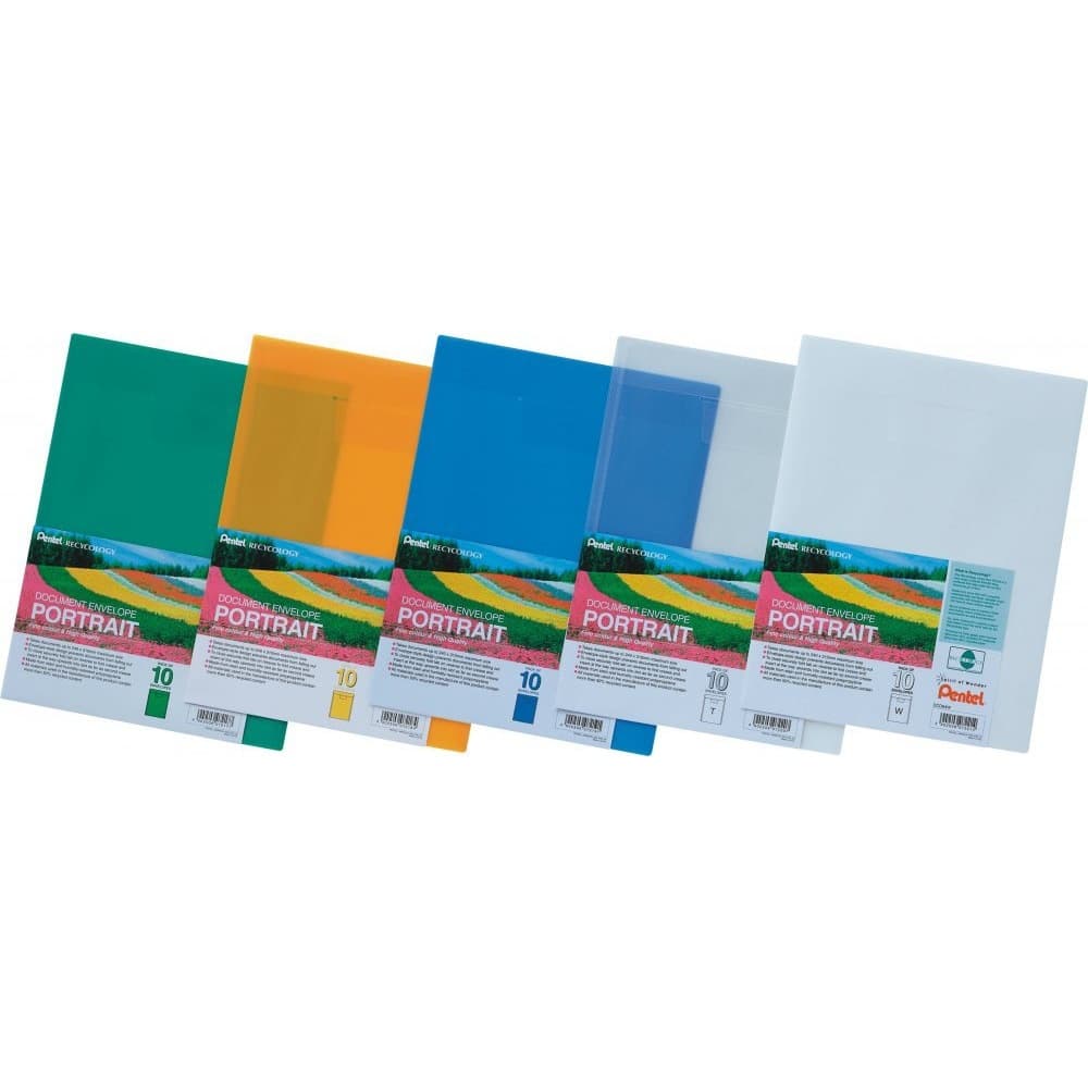 

Teczka kopertowa A4 pozioma transparentna DCD74T LA NDSCAPE PENTEL