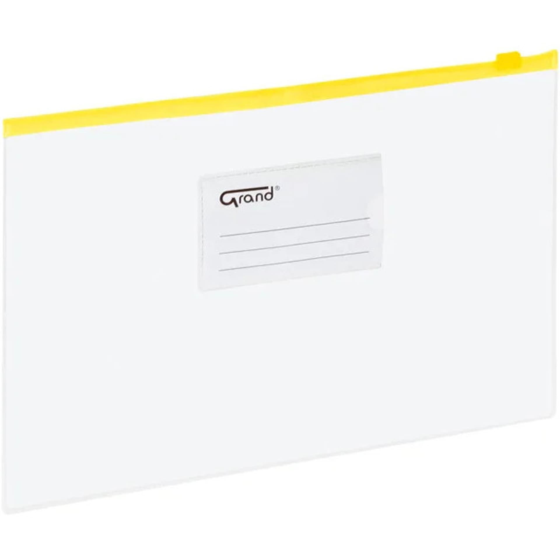 

Koperta foliowa A4 na suwak EC009B żółta 120-1463 GRAND