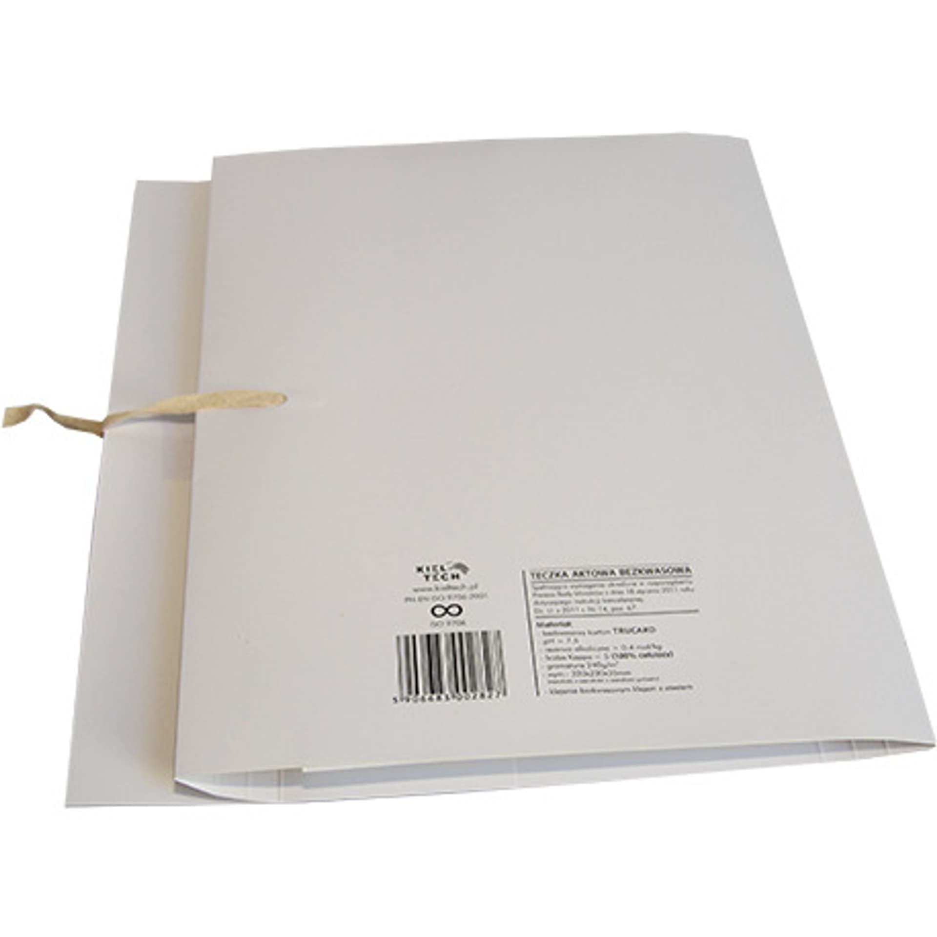 

Teczka bezkwasowa 400g. (50szt.) ISO 9706 320x250x50mm KIEL-TECH 4-95004, 50szt.) iso 9706 320x250x50mm kiel-tech 4-9500