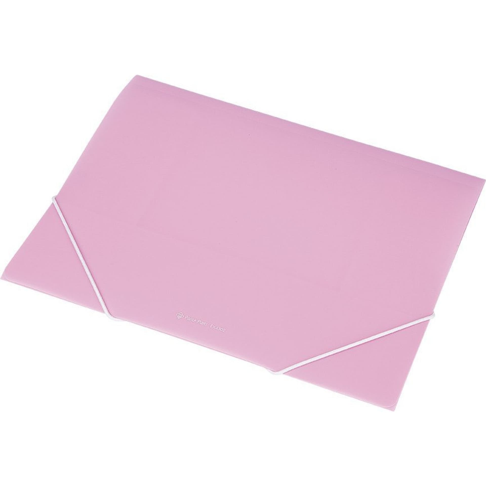 

Teczka A4 z gumką EX4302 fioletowa transparentna 0410-0034-15 PantaPlas