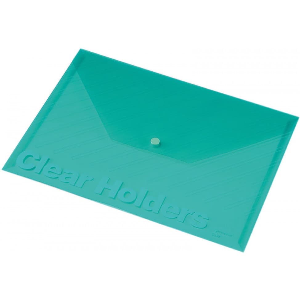 

Teczka kopertowa A4 przezroczysta C330 zielona 0410-0016-04 Panta Plast