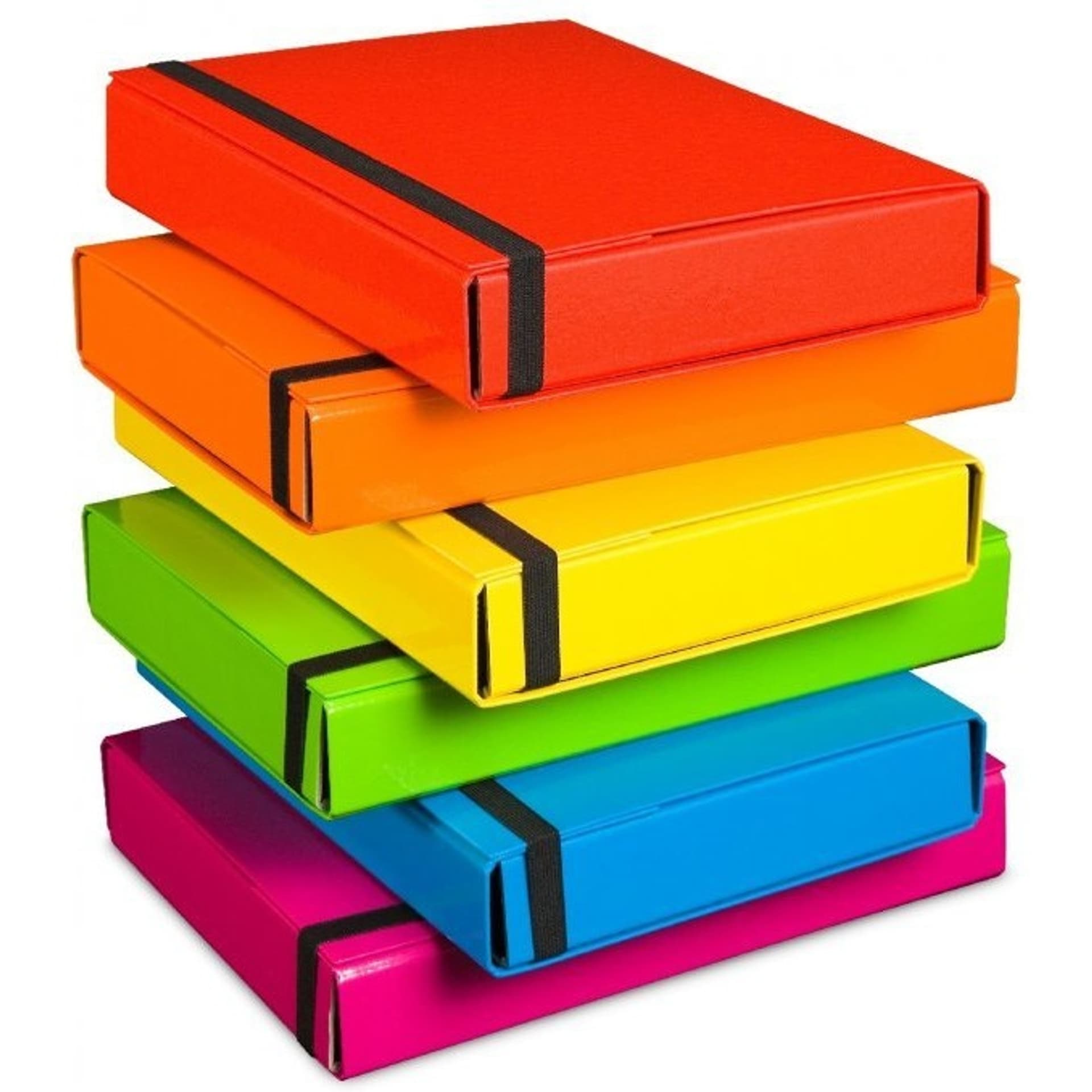 

Teczka z gumką BOX CARIBIC różowa 5cm 341/11 VAUPE