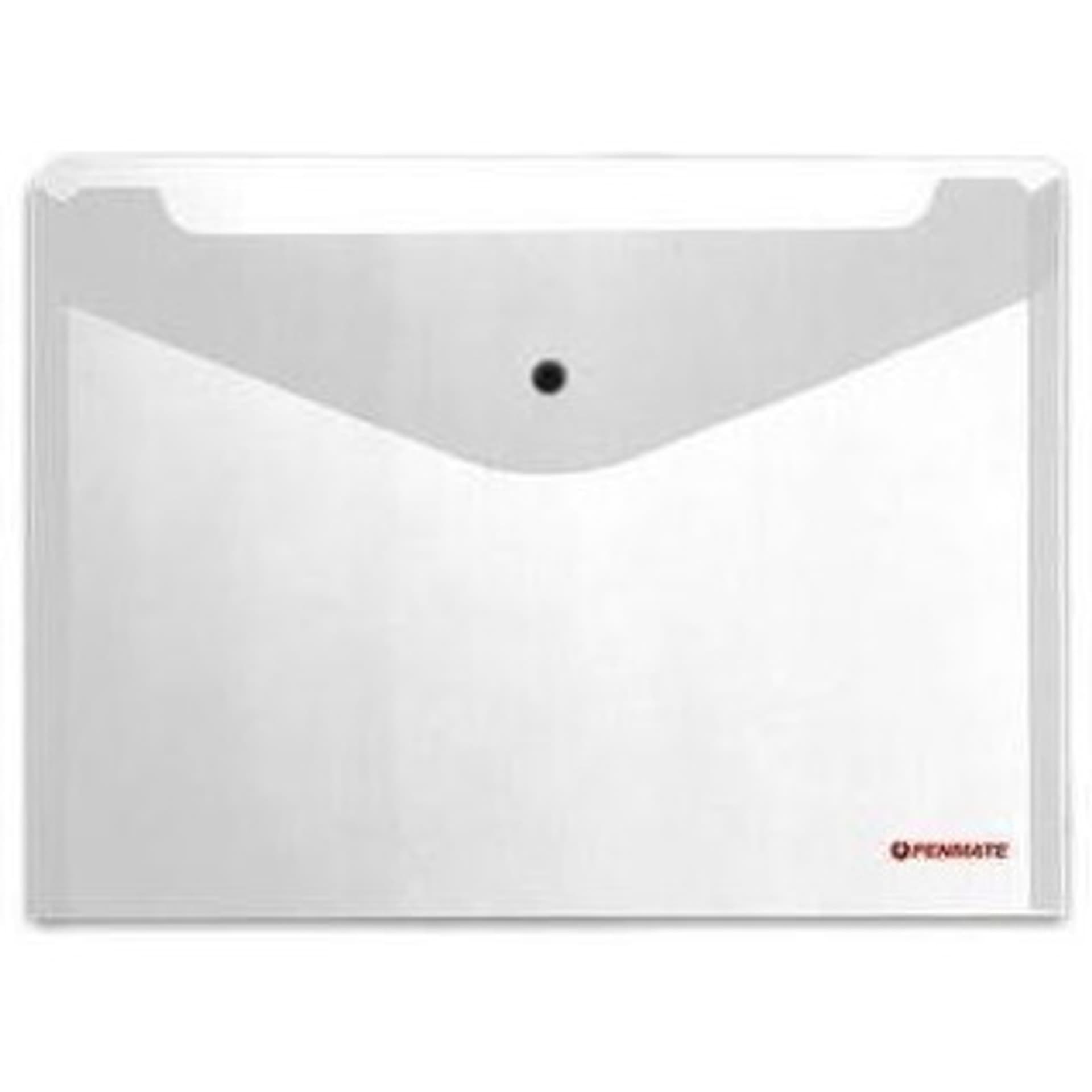 

Teczka kopertowa na zatrzask A4 przezroczysta PP-231 TT6705 PENMATE