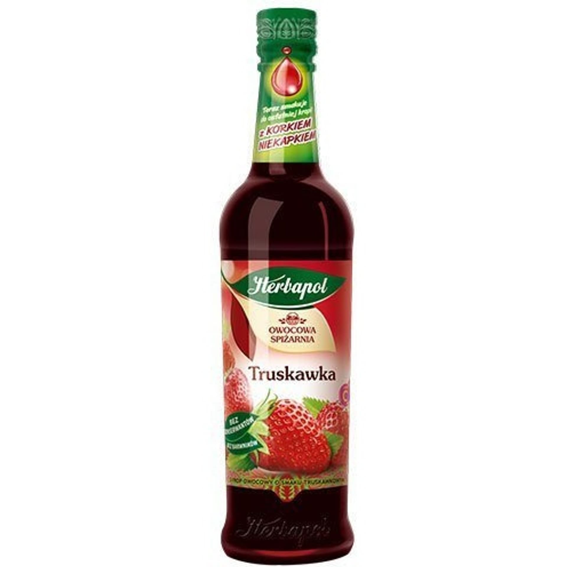 

Syrop HERBAPOL Owocowa Spiżarnia truskawka 420ml