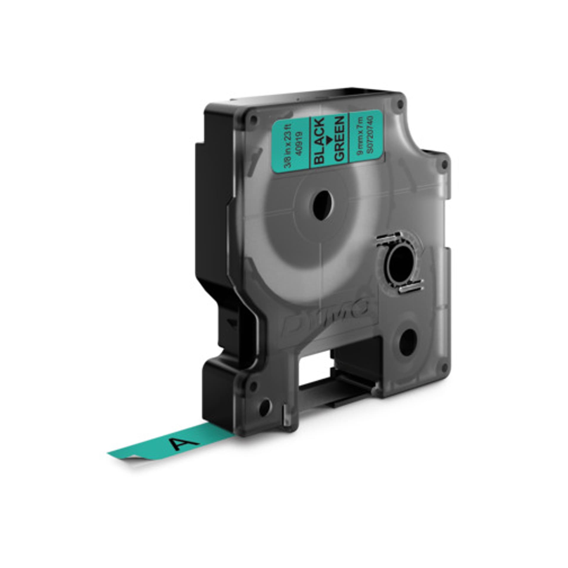 

Taśma czarny nadruk na zielonym 9mm x 7m DYMO S0720740