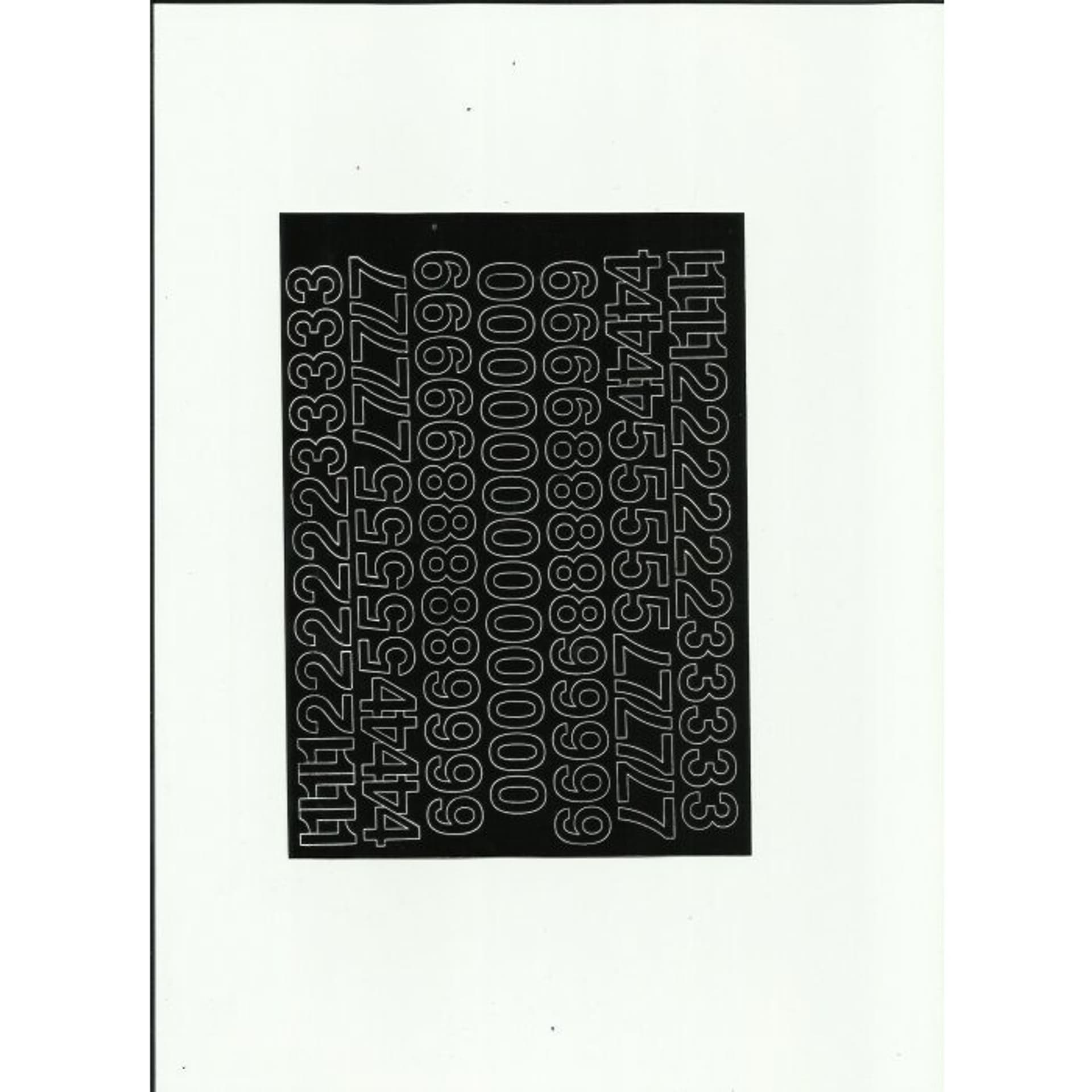 

CYFRY samoprzylepne 1,5cm (8) jasne żółte ARTDRUK, 8) jasne żółte artdru