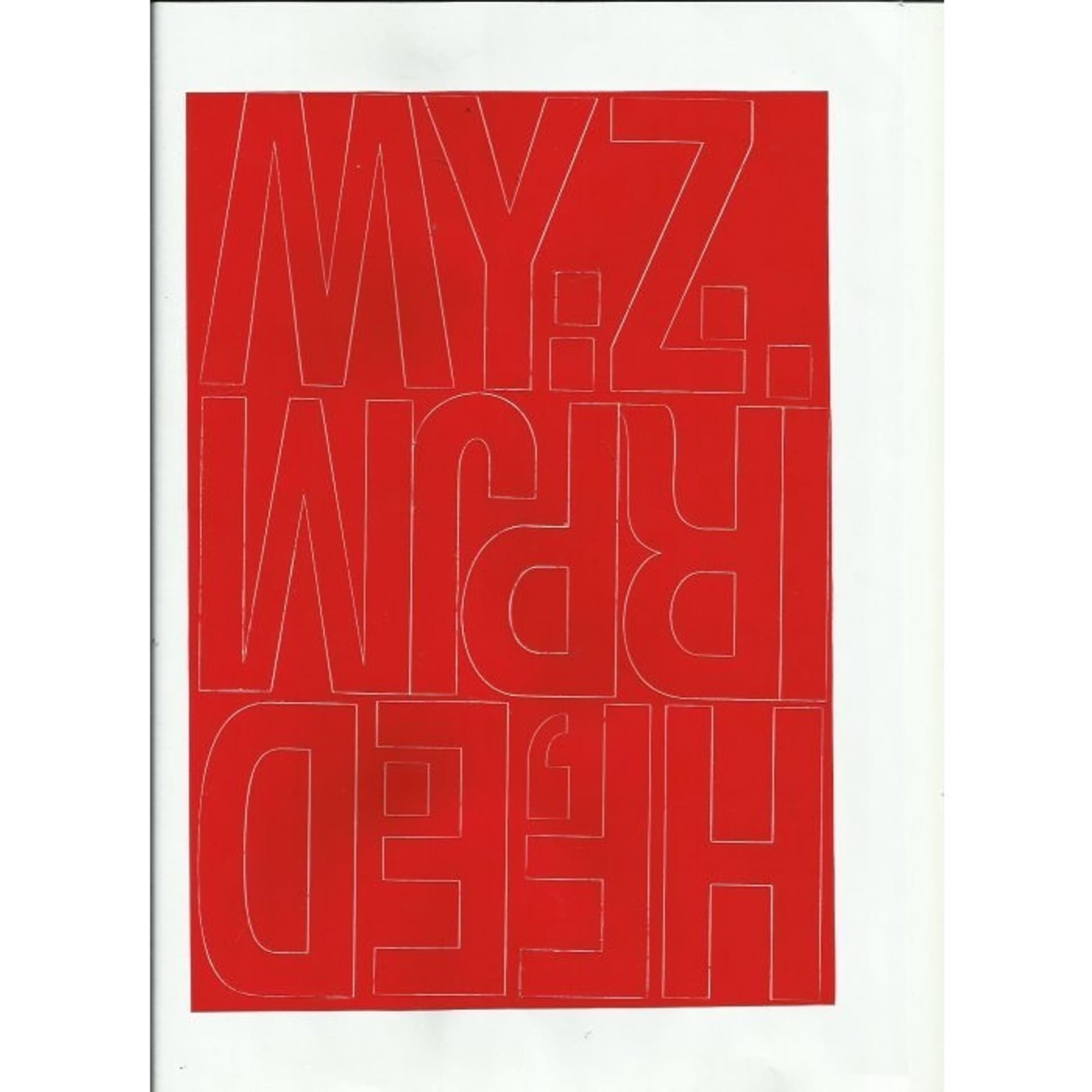 

LITERY samoprzylepne 8cm (8) żółte ARTDRUK, 8) żółte artdru