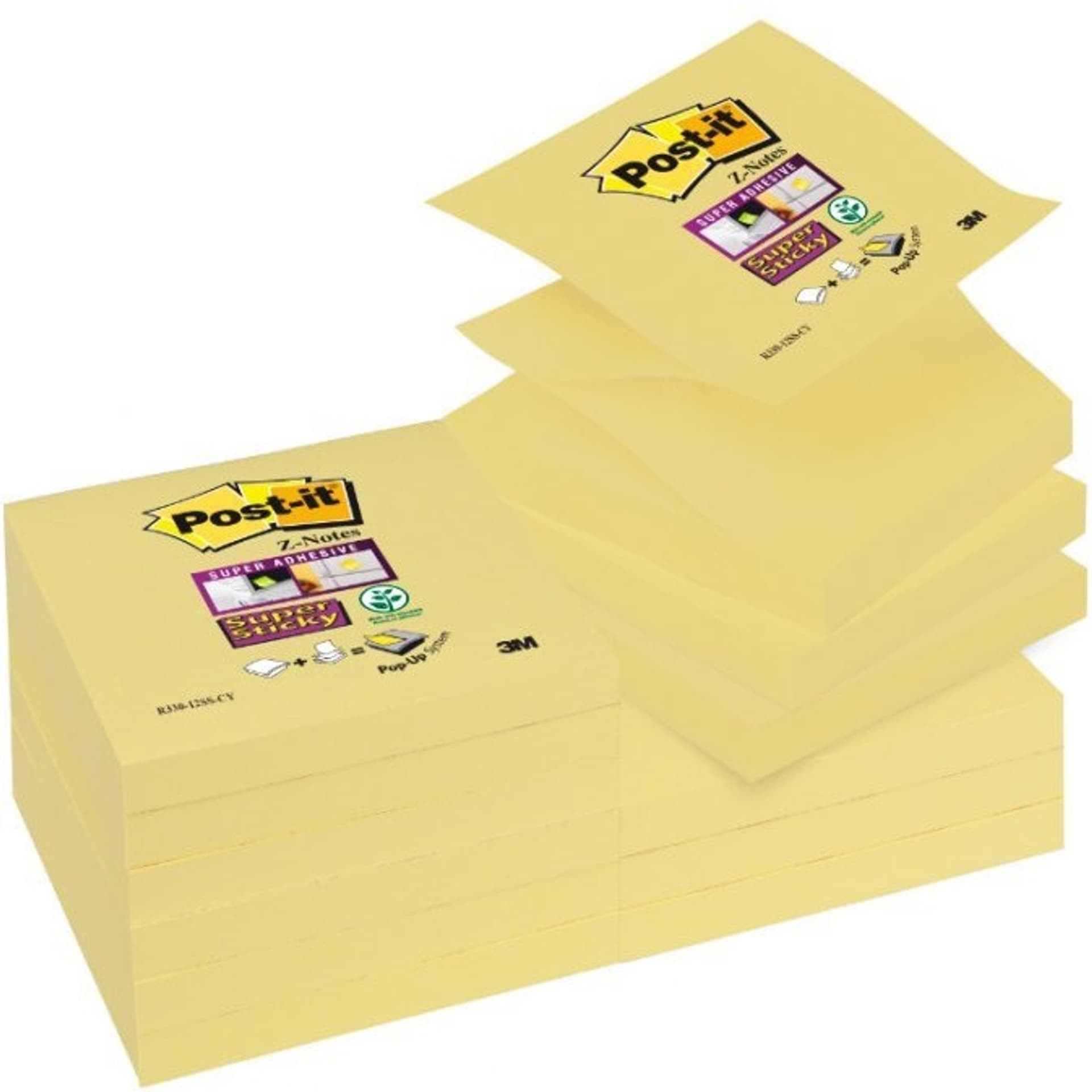 

Bloczki 3M POST-IT Z-Notes żółte 76x76mm 90k Super Sticky 70005197796
