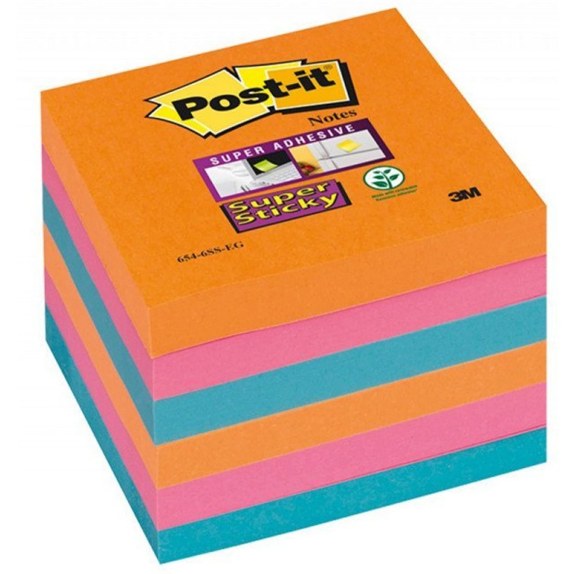 

Bloczki 3M POST-IT 76x76mm BANGKOK Super Sticky 6x90k 70005253292
