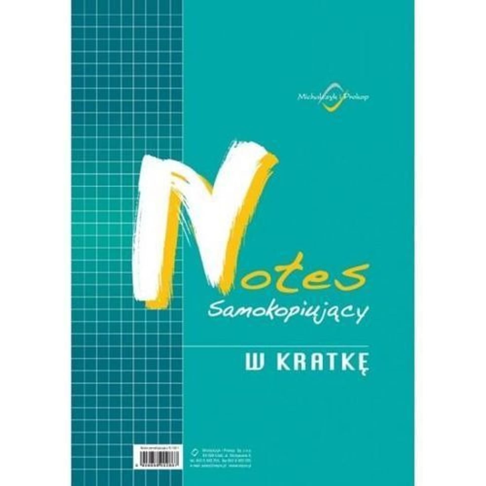 

N-100-1 Notes A4 40k kratka samokopiujący MICHALCZYK I PROKOP