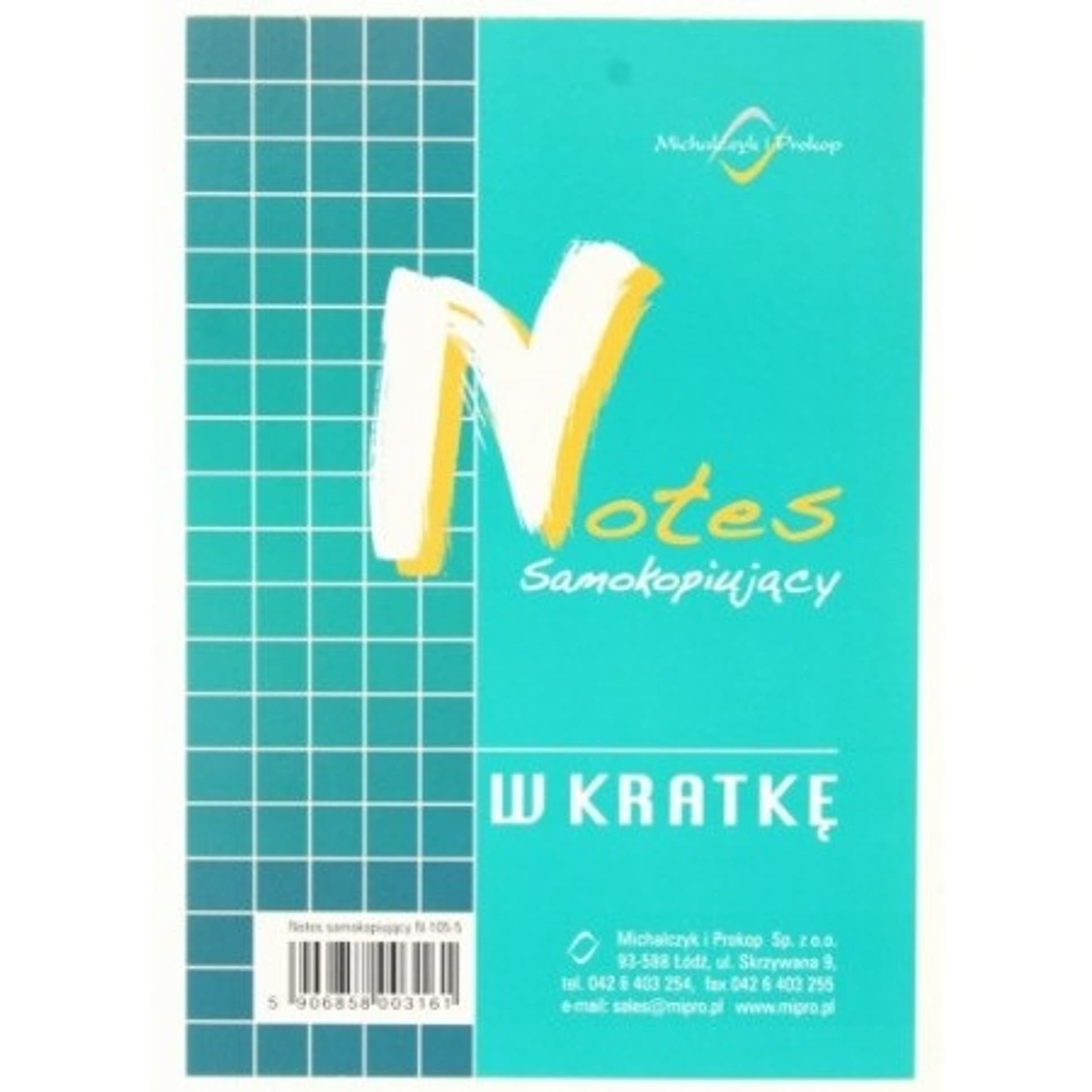 

N-105-5 Notes A-6 kratka samokopiujący