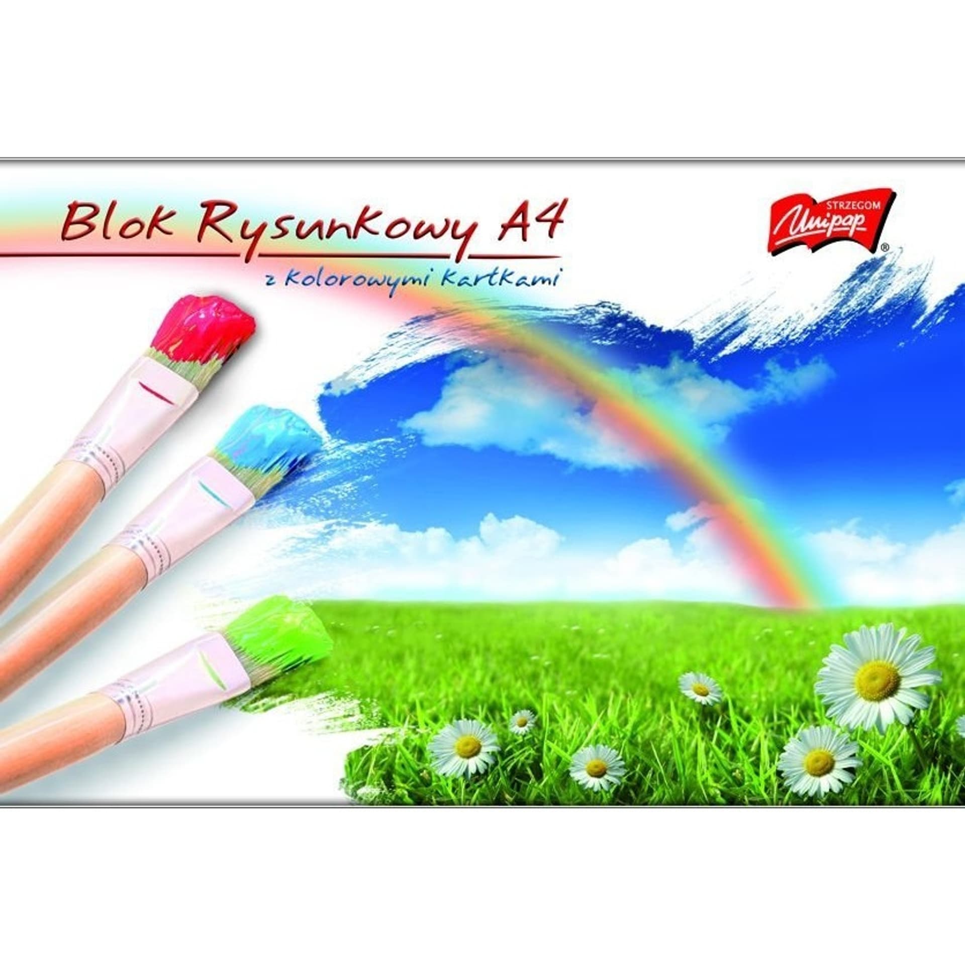 

Blok rysunkowy kolorowy A4 16k UNIPAP
