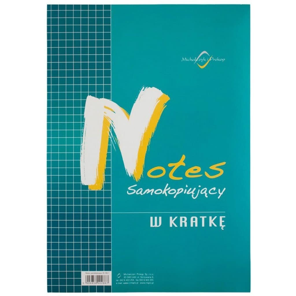 

N-103-3 Notes A5 kratka samokopiujący MICHALCZYK I PROKOP