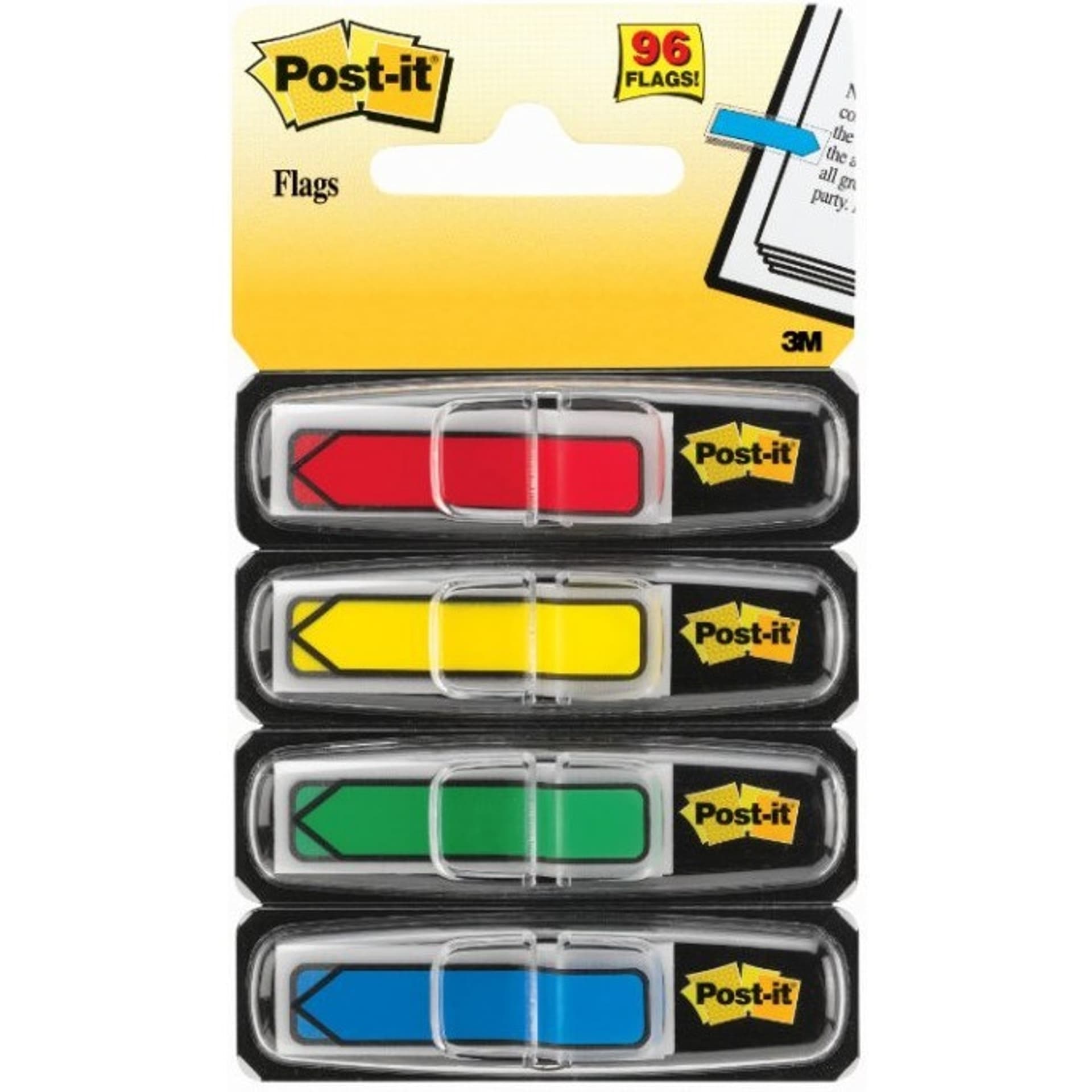 

Zakładki indeksujące POST-IT 12x43mm strzałki 4x24szt 684ARR3 3M