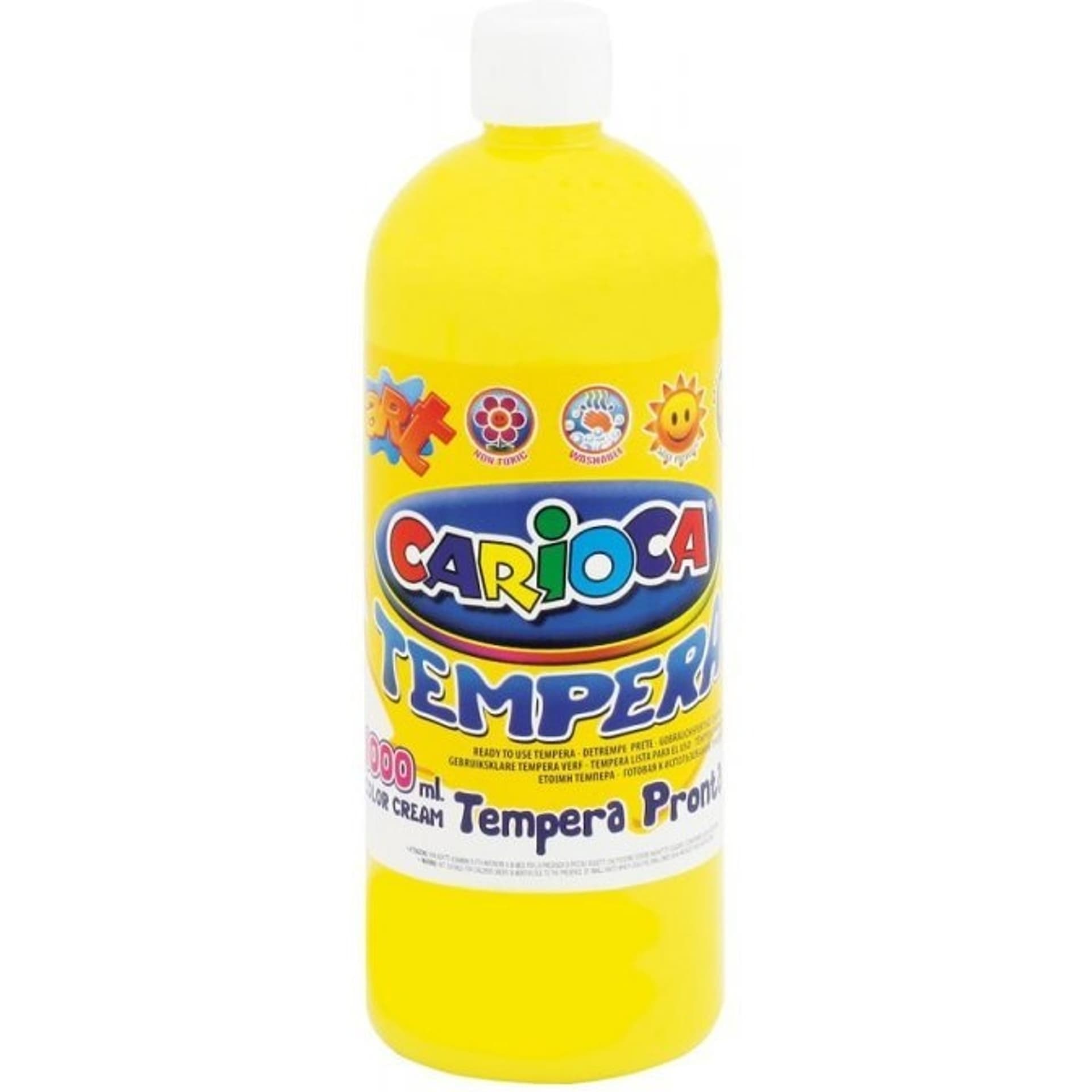 

Farba CARIOCA TEMPERA 1000ml żółta cytrynowa (ko03/02) 170-1864, Ko03/02) 170-186
