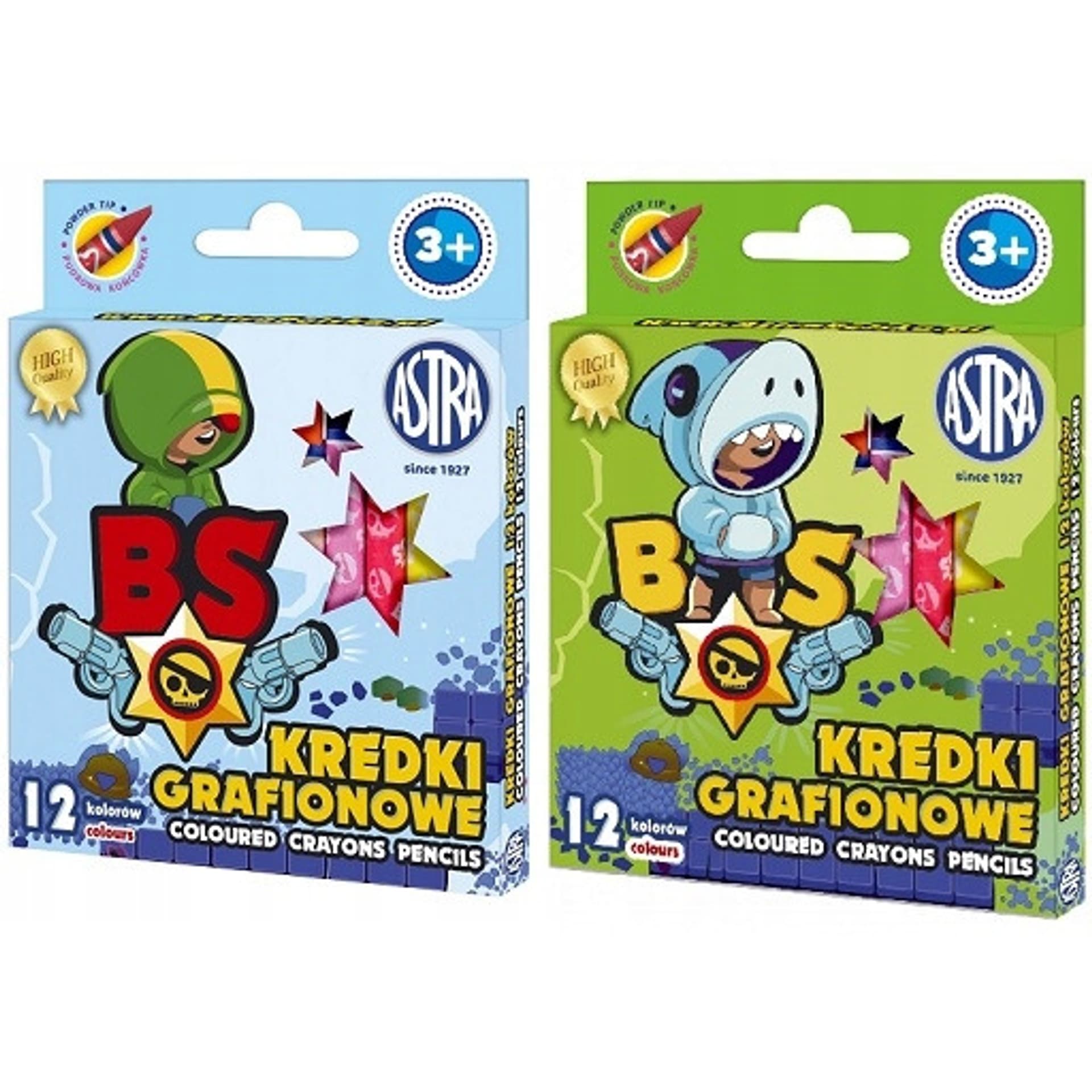 

Kredki z glinki kaolinowej 12 kolorów 316121008 ASTRA