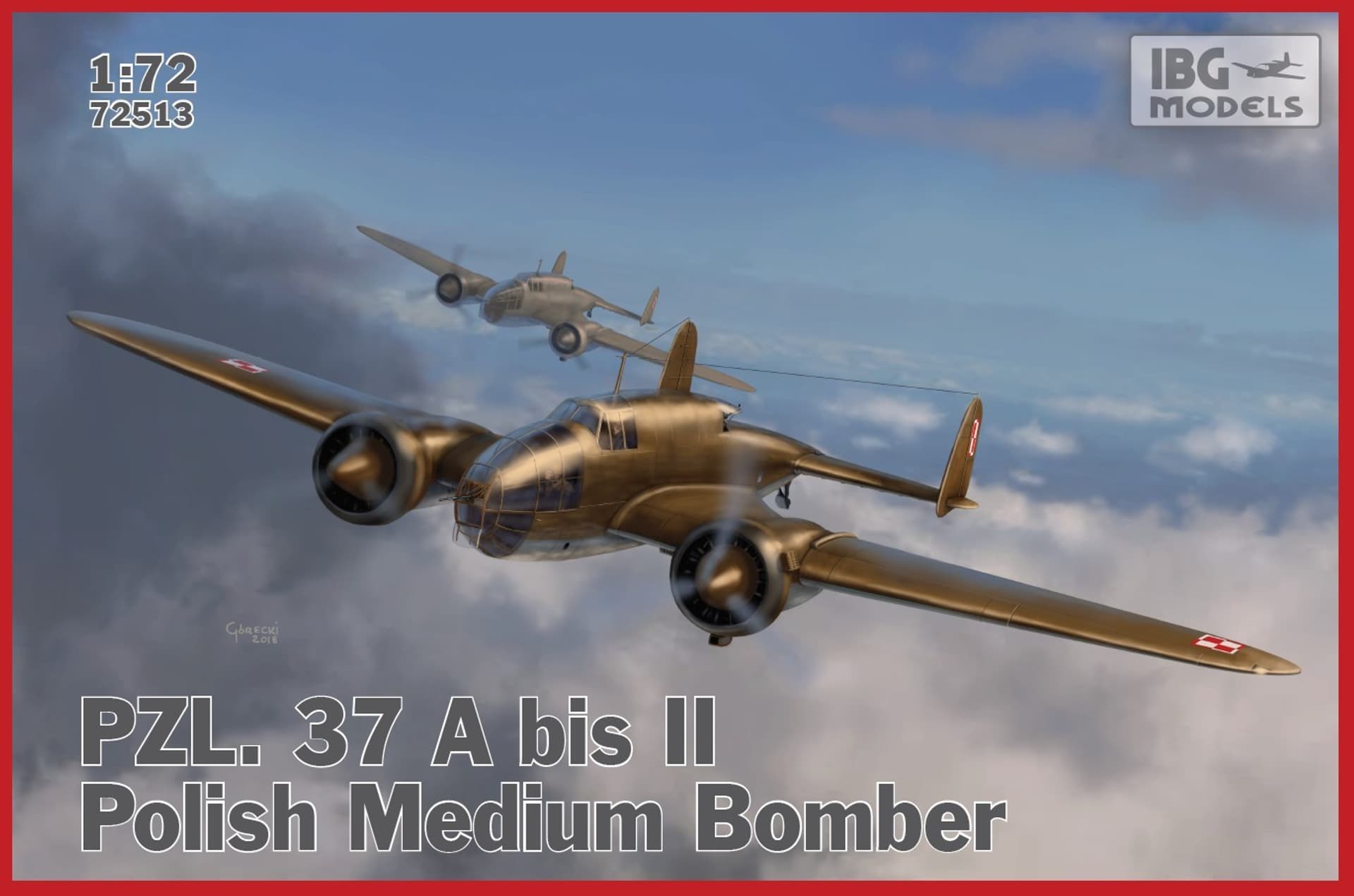 

Model plastikowy PZL 37A bis II Los Polish Medium Bomber